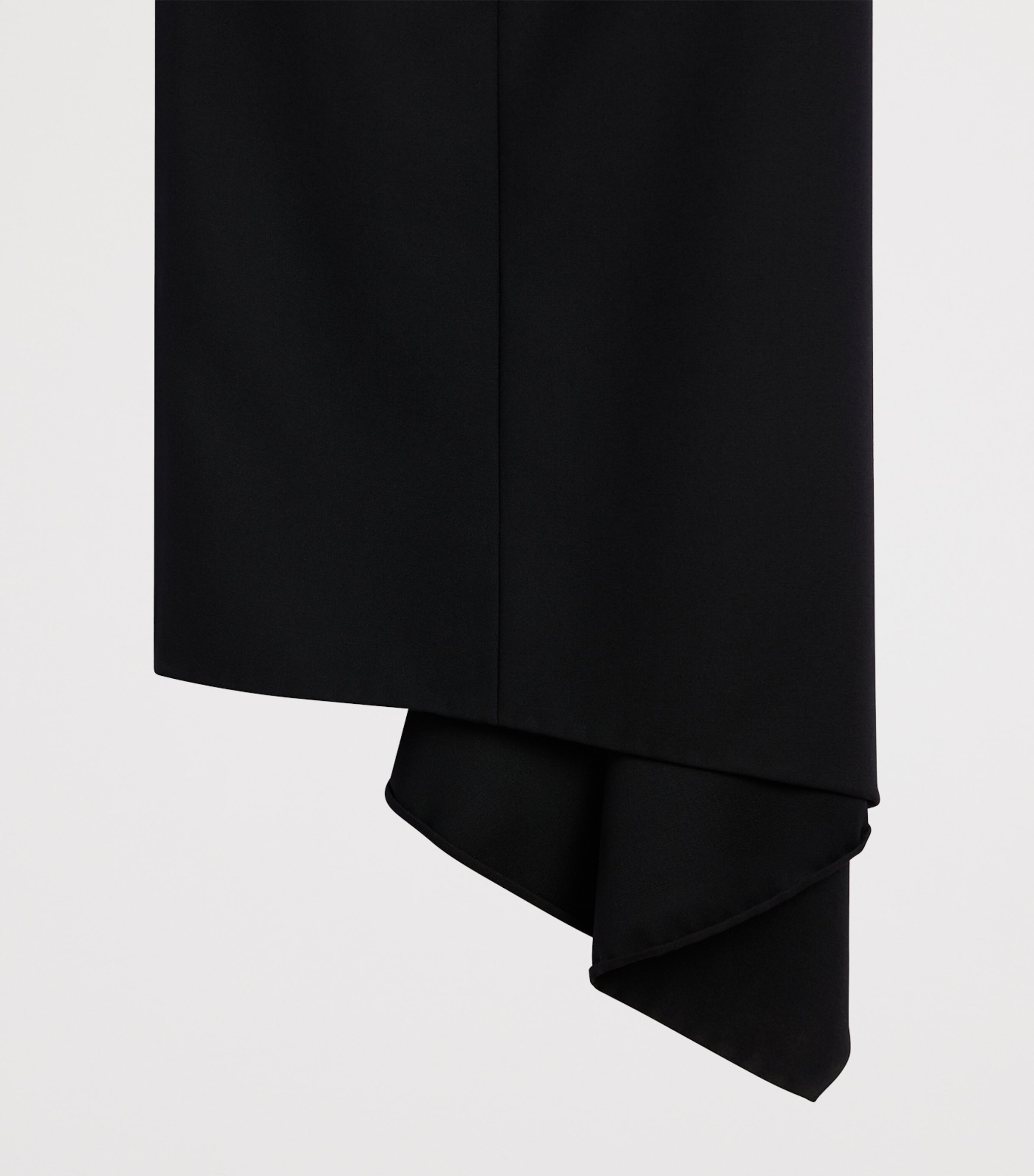 Givenchy Womens Wool Slashed Midi Skirt Image 6