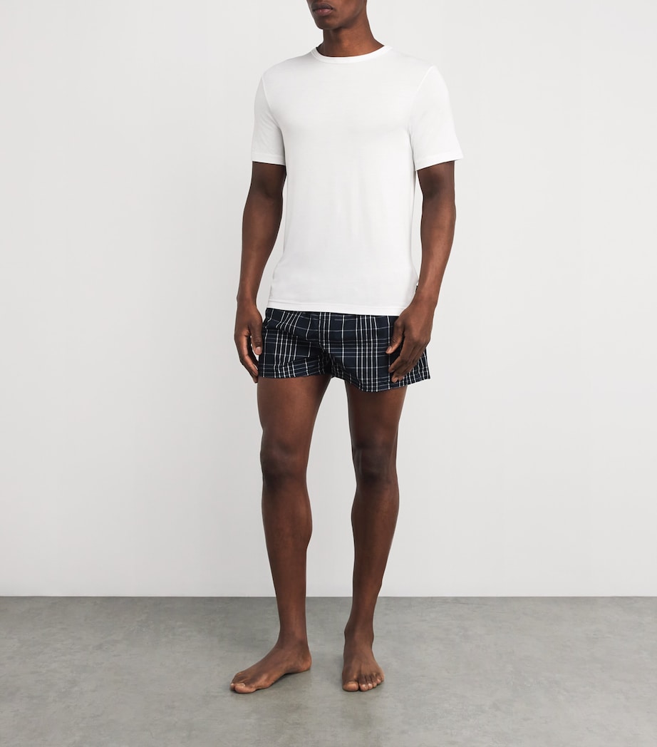 Stretch-Bamboo T-Shirt (Pack of 3) 100-WHITE Image 2