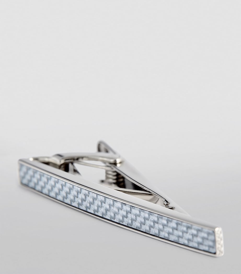 Tateossian D-Shape Tie Clip Silver Image 5