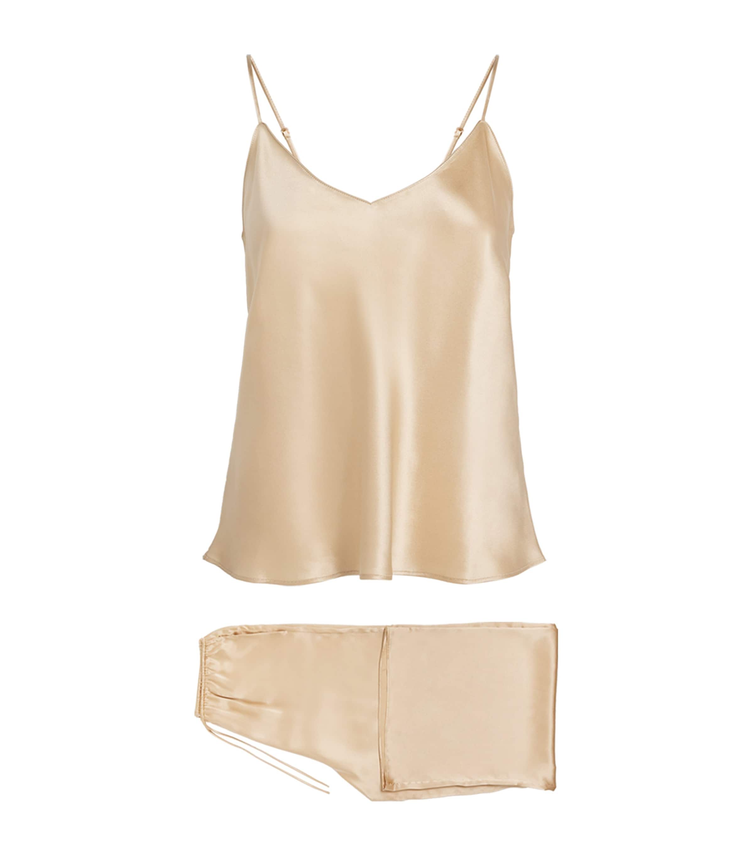 OLIVIA VON HALLE SILK BLISS PYJAMA SET 