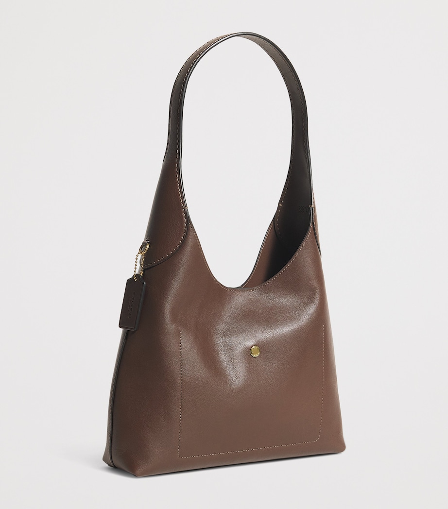 Leather Brooklyn 28 Shoulder Bag B4/MAPLE Image 3