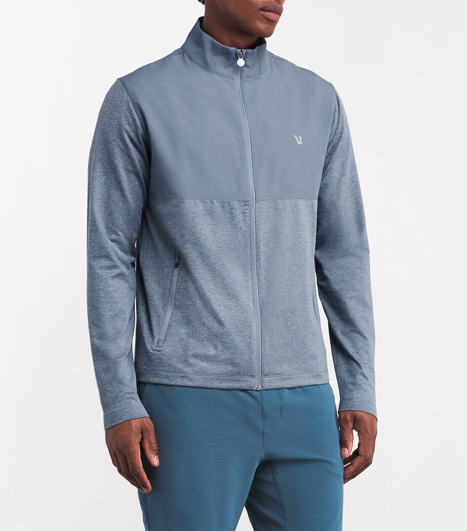 Sunday Element Track Jacket DUSTY BLUE HEATHER Image 3
