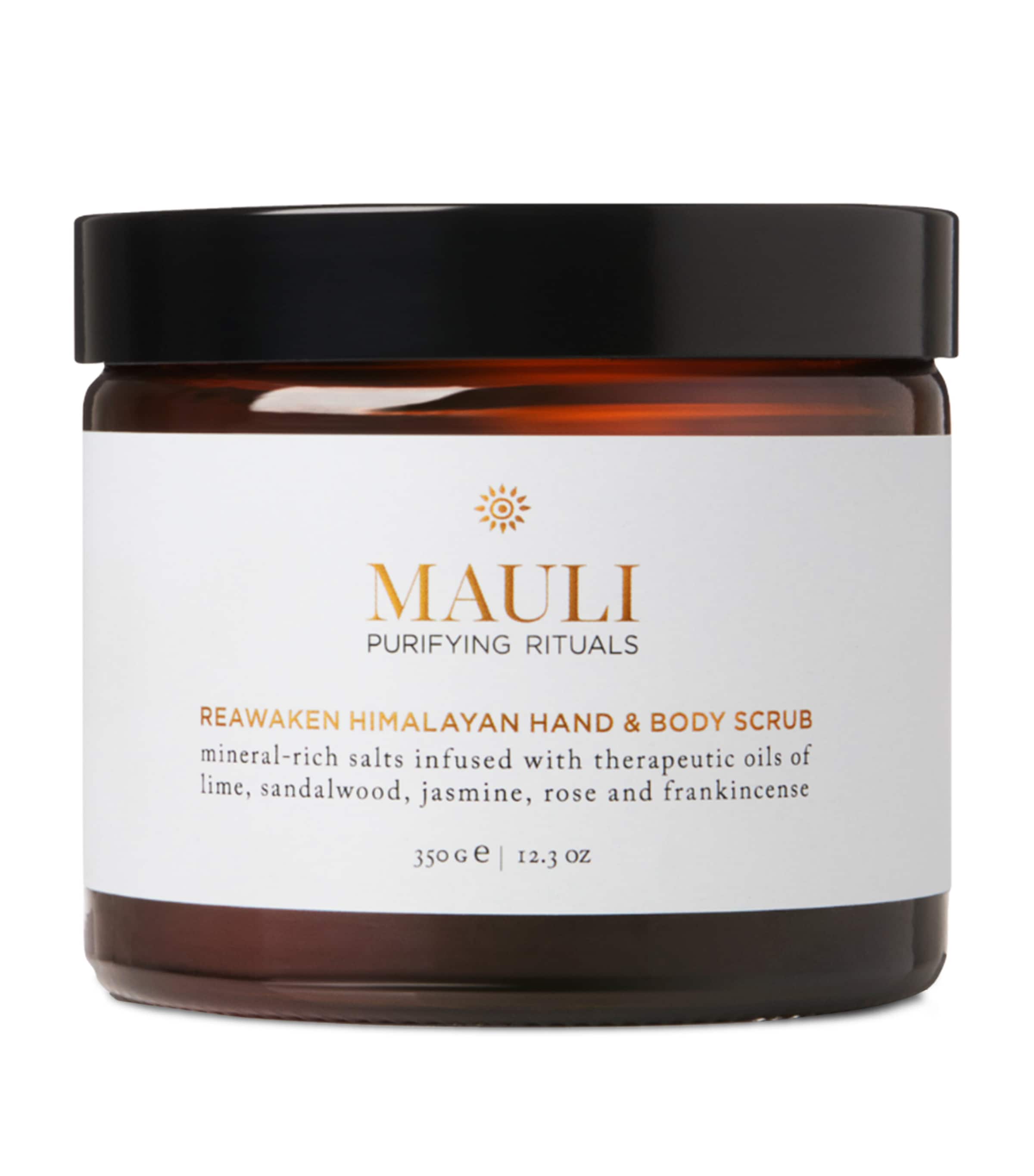 Mauli Rituals Reawaken Himalayan Salt Hand & Body Scrub In Clear