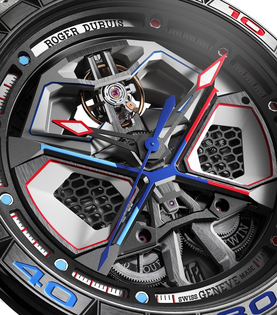 Titanium Excalibur Spider Monobalancier Watch 45mm SILVER Image 3