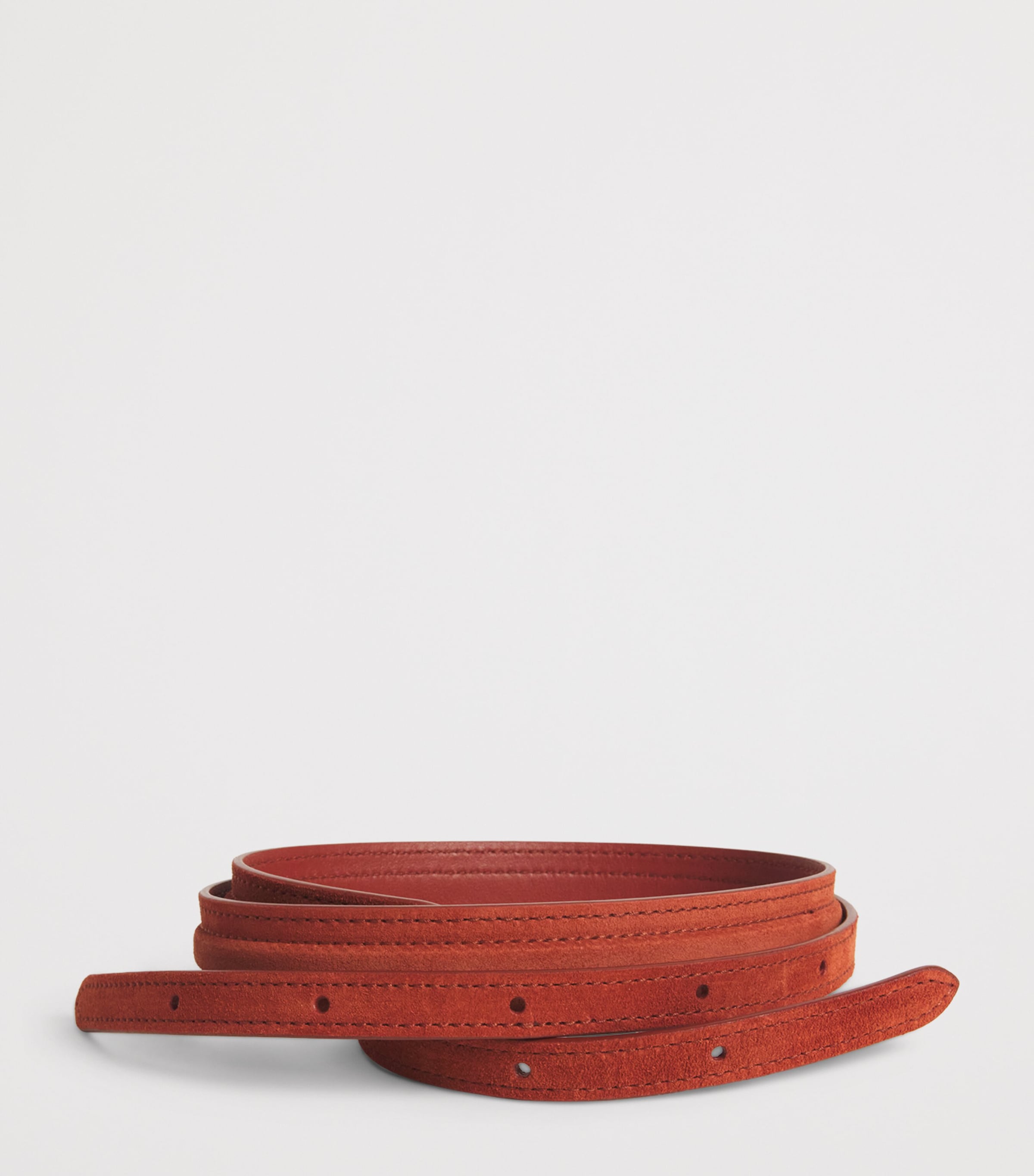 Small Suede ID Shoulder Bag AUBURN Image 6