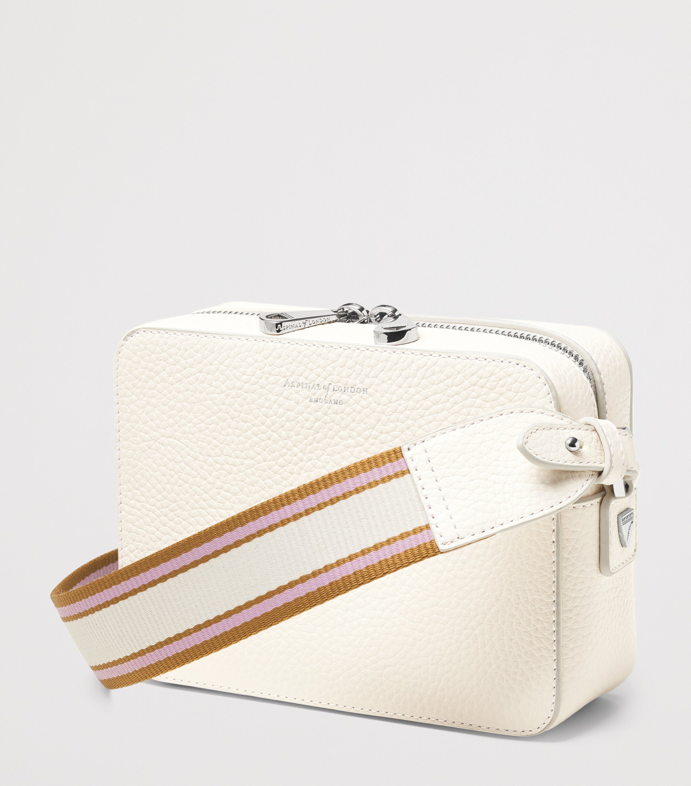 Leather Camera Bag CHALK WHITE Image 3