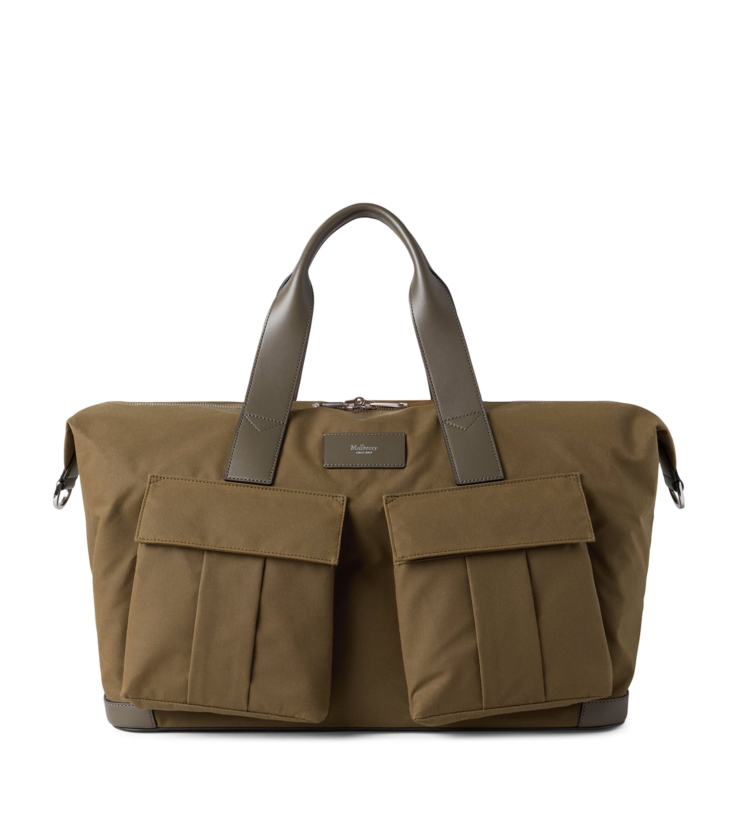 Mulberry Waxed Cotton Clipper Holdall | Men Bags | Holdalls | Designers | Mulberry