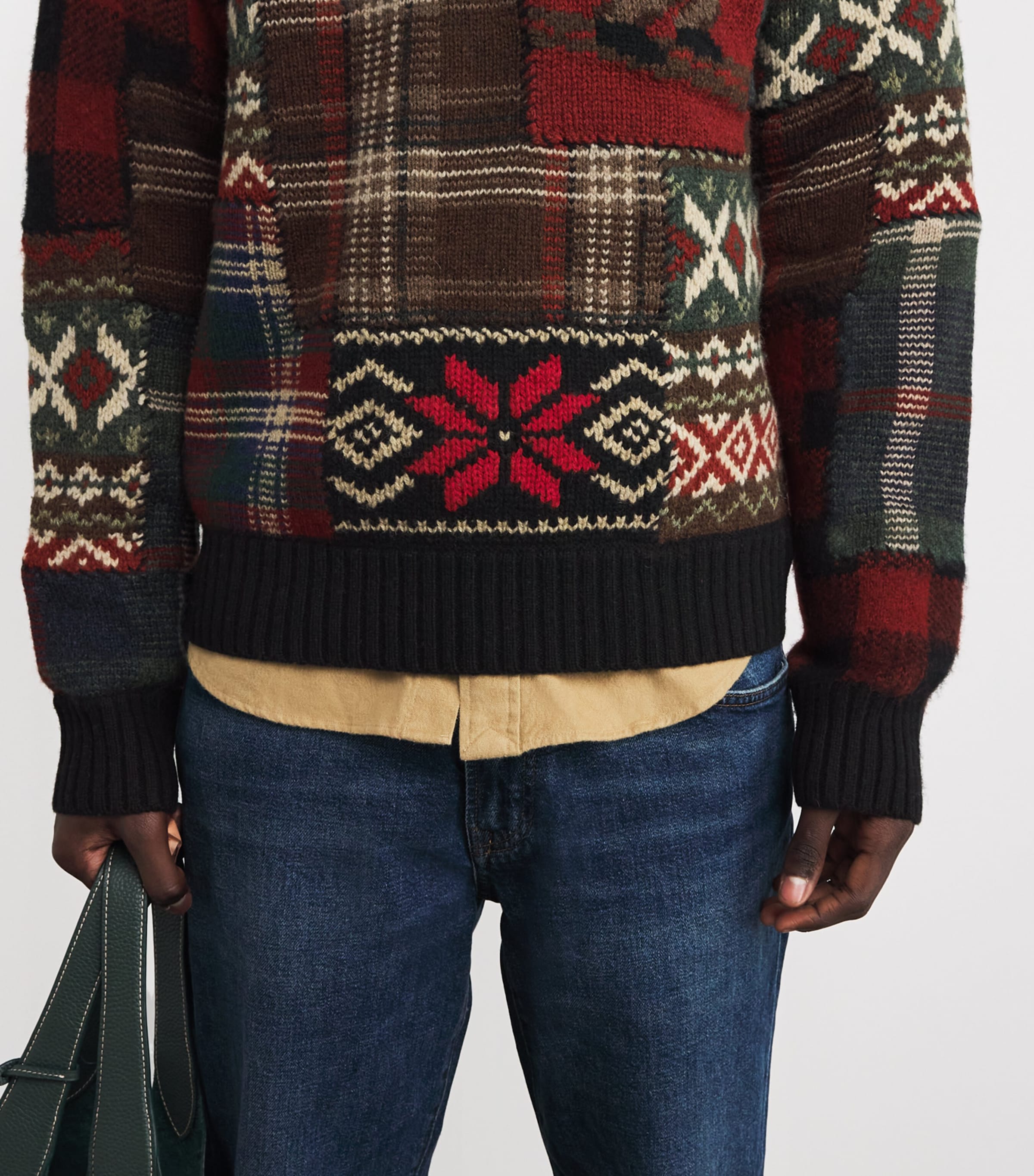 [最終限定値下げ中！] POLO BEAR WOOL SWEATER Polo Bear Wool-Cashmere Sweater