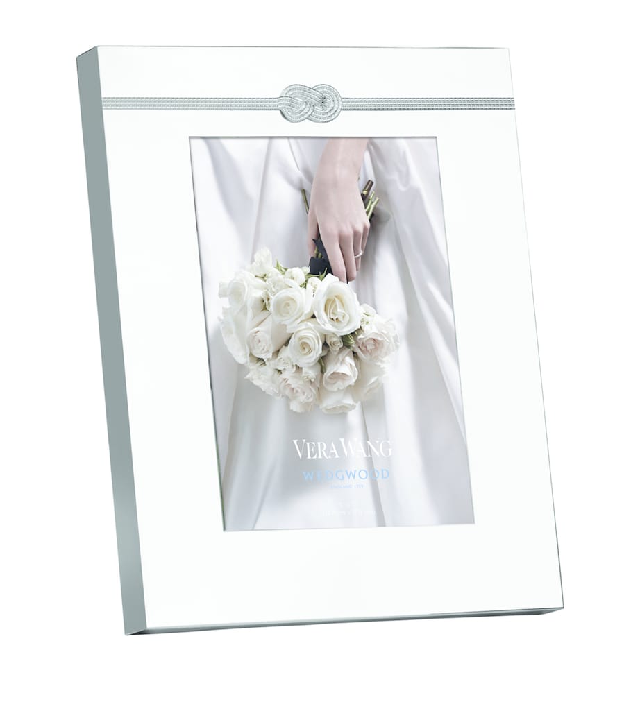 Vera Wang Infinity Photo Frame (5" x 7") SILVER Image 1