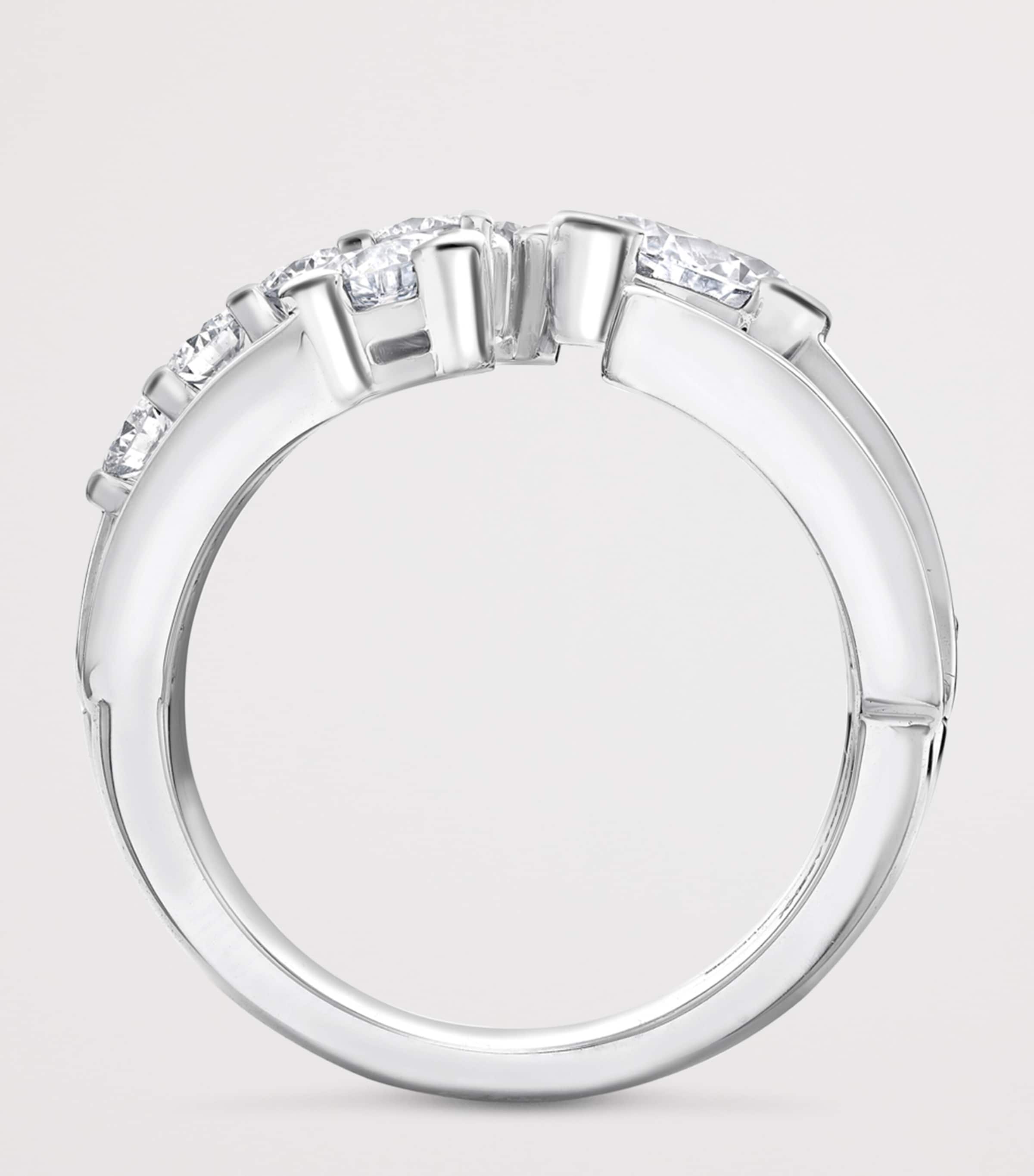 Boodles Platinum and Diamond Play of Light Ring Platinum Image 4