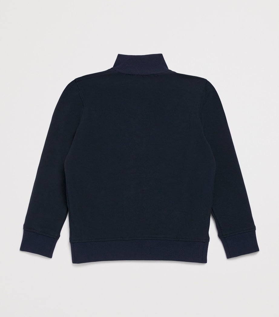 Stefano Ricci Kids Stretch-Cotton Zip-Up Sweatshirt (4-16 Years) Image 2