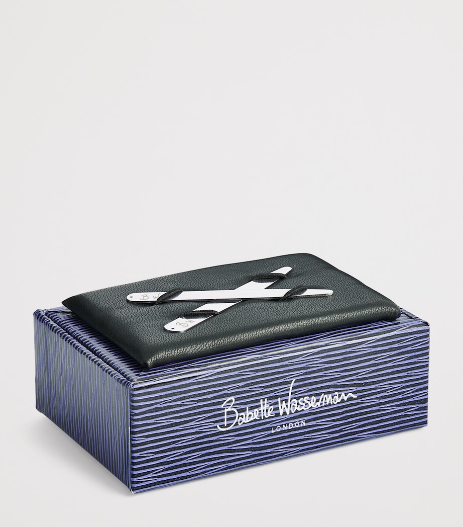 Rhodium-Plated Classy Collar Stays RHODIUM Image 2