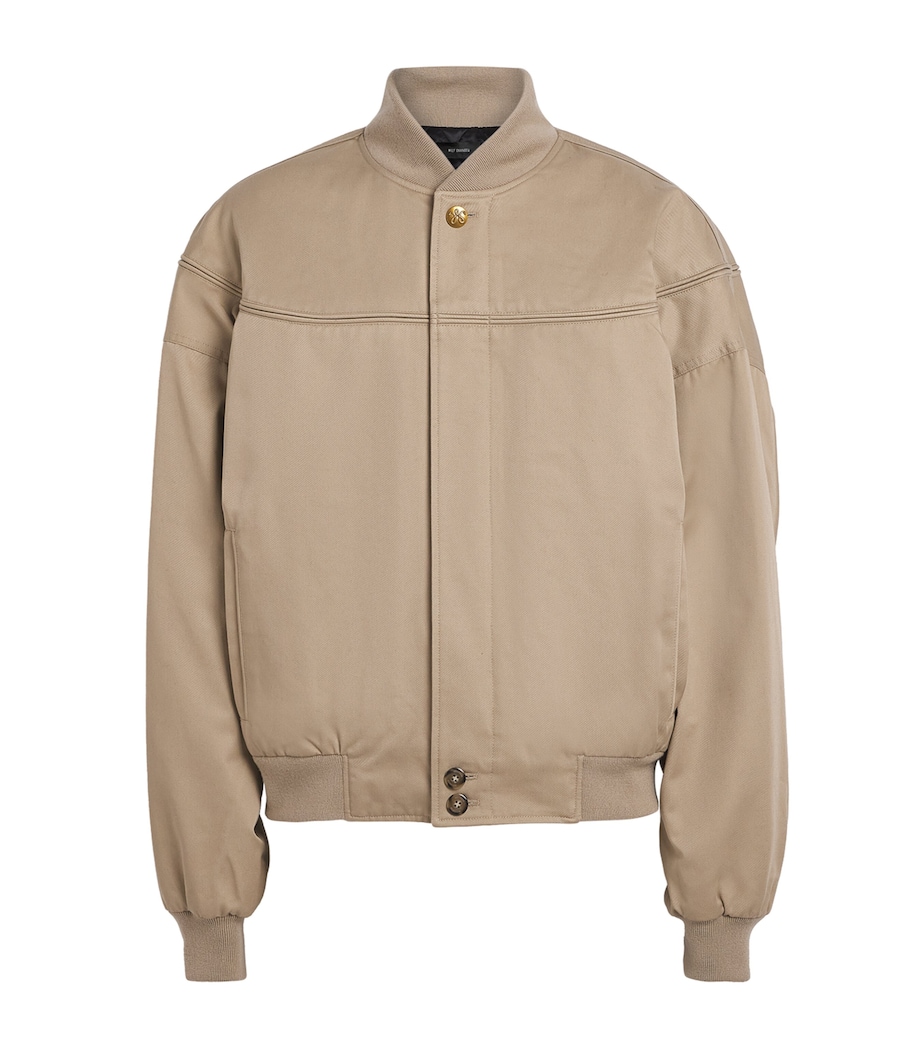Gas Station Bomber Jacket TRAVERTINE Image 1