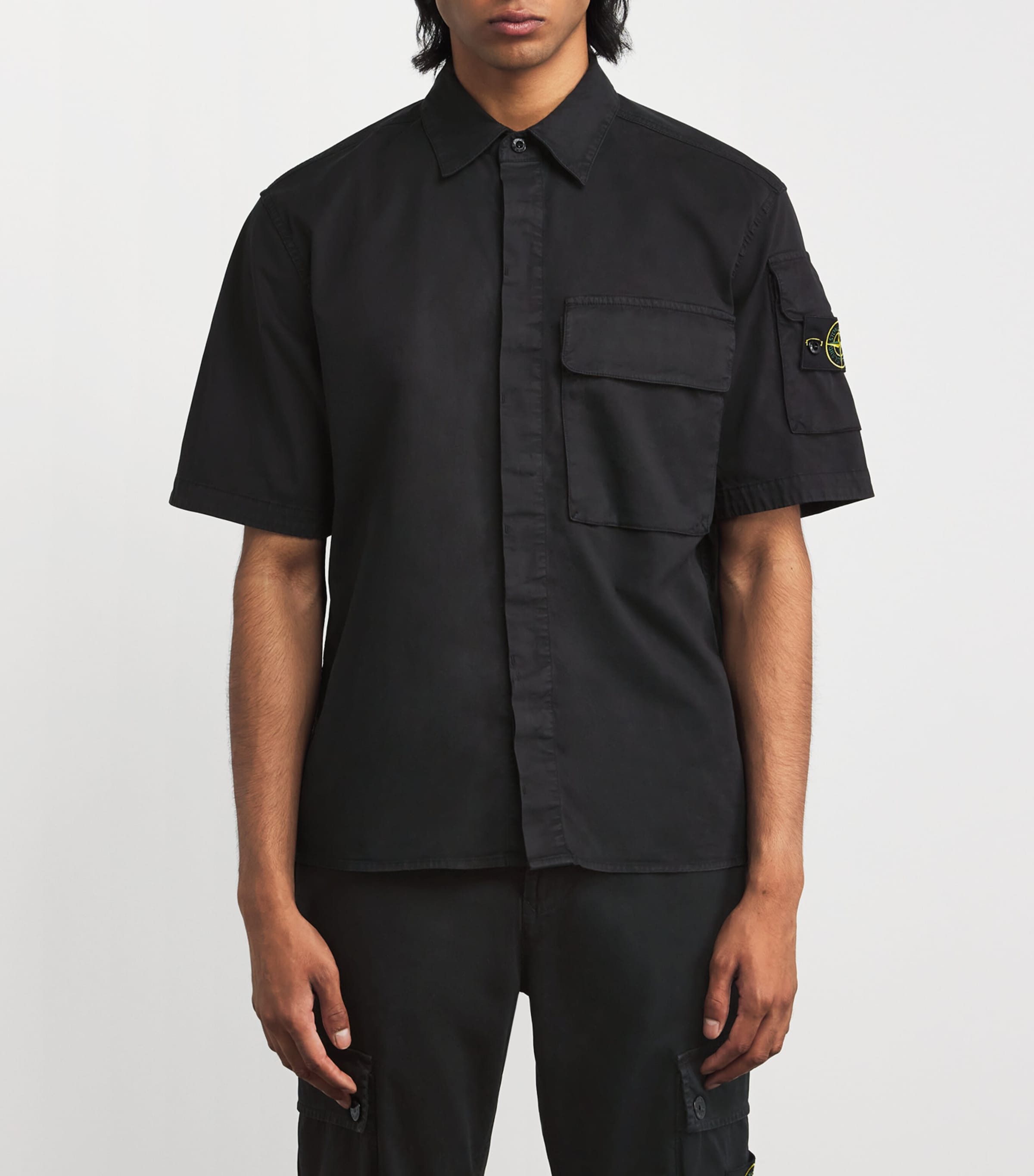 Short-Sleeve Utility Shirt V0029 Image 3