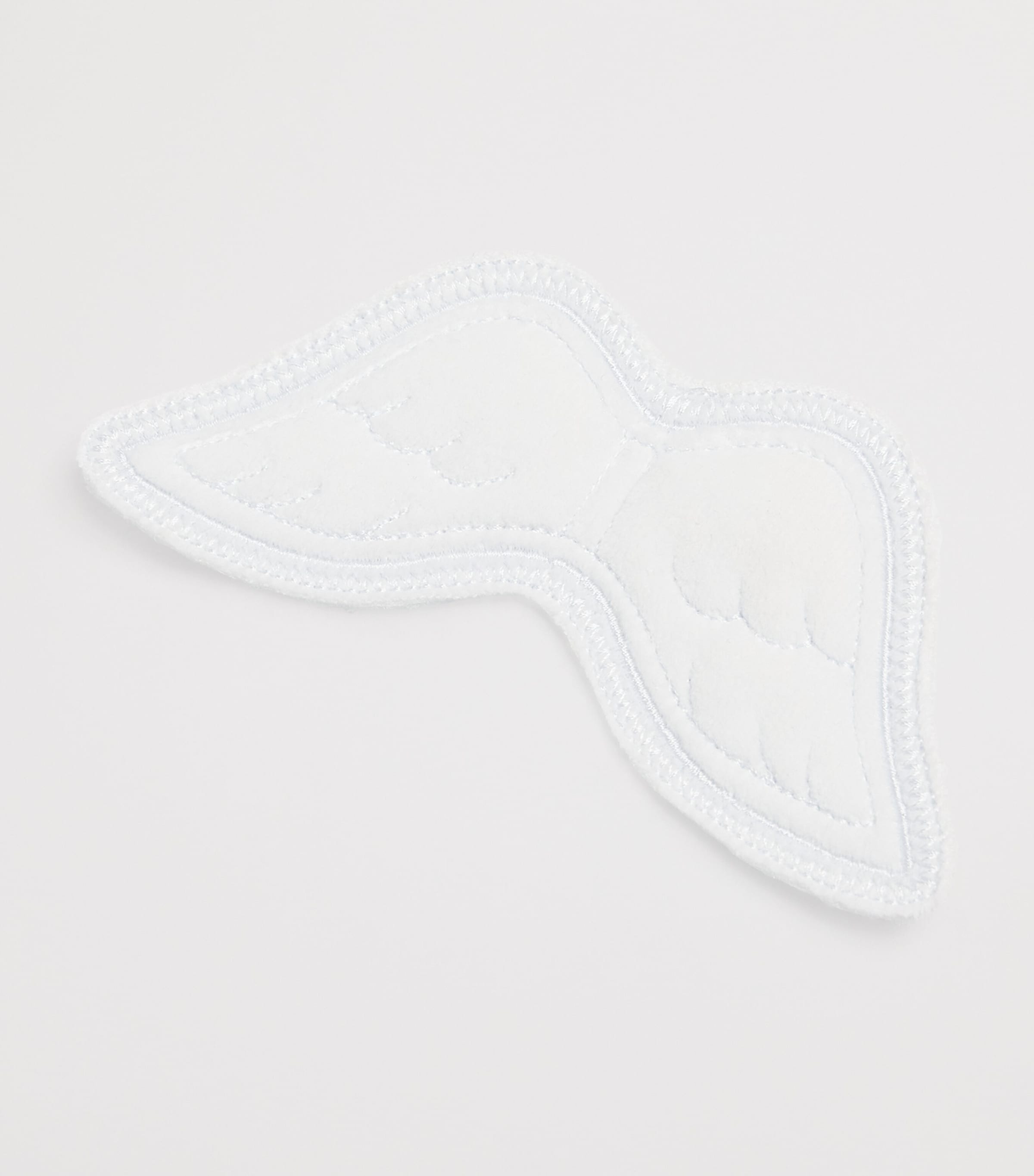 Marie-Chantal Velour Angel Wing All-In-One (0-18 Months) Blue Image 4