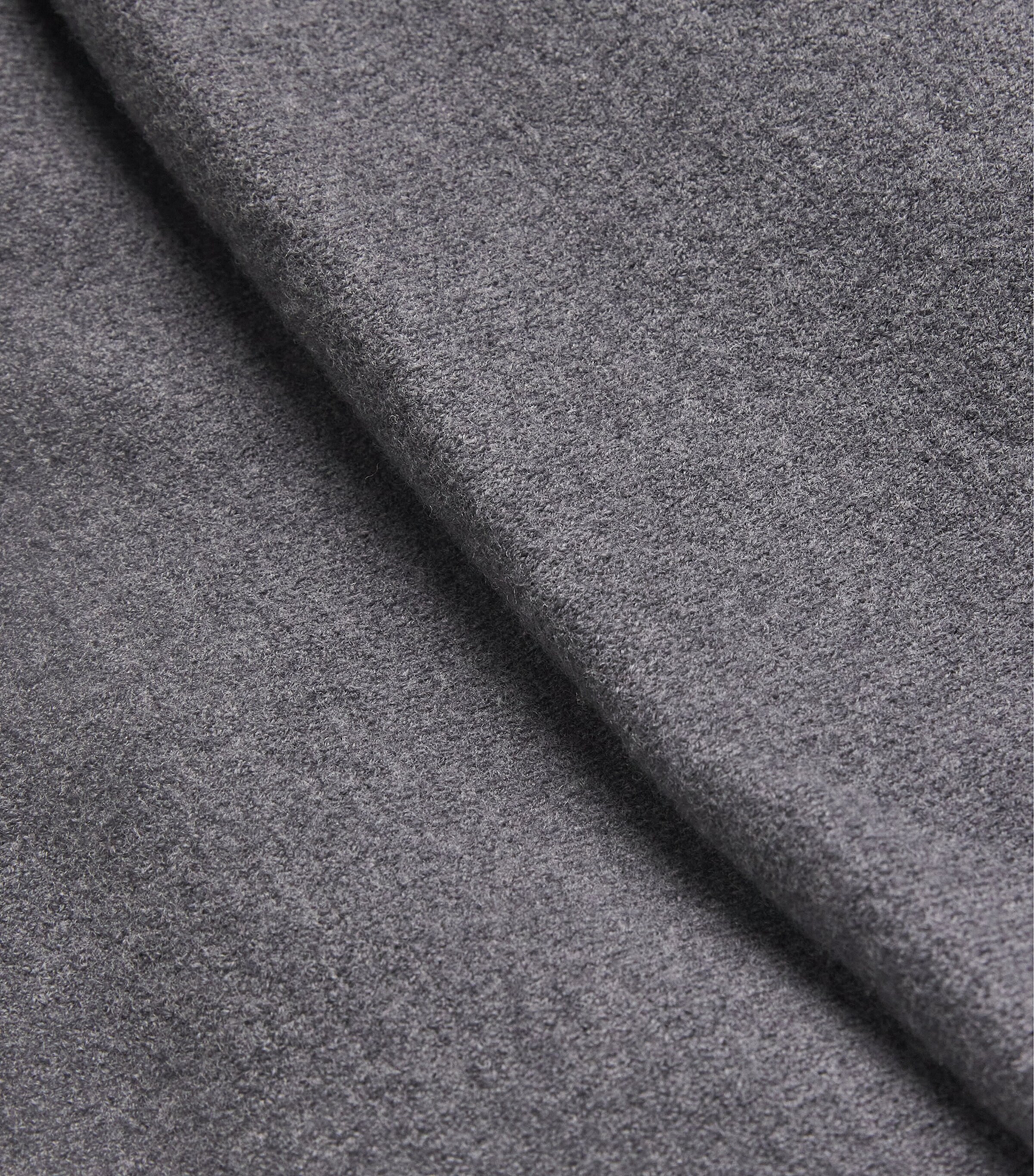 Brandon Maxwell Womens Virgin Wool Miller Midi Skirt Heather Grey Image 6