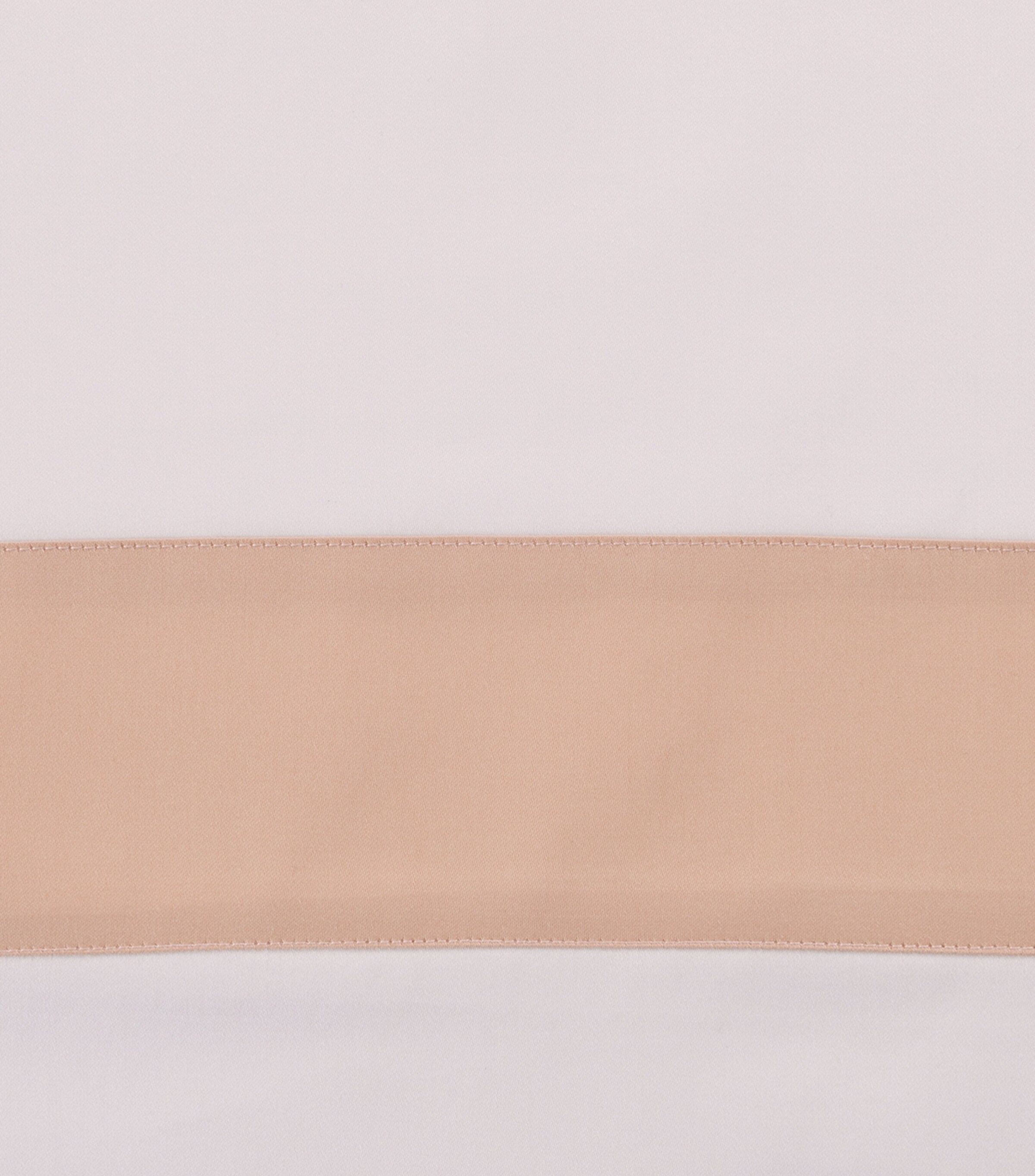 Frette Cotton Breeze Border King Sheet Set (270cm x 320cm) Milk/misty Bl Image 4