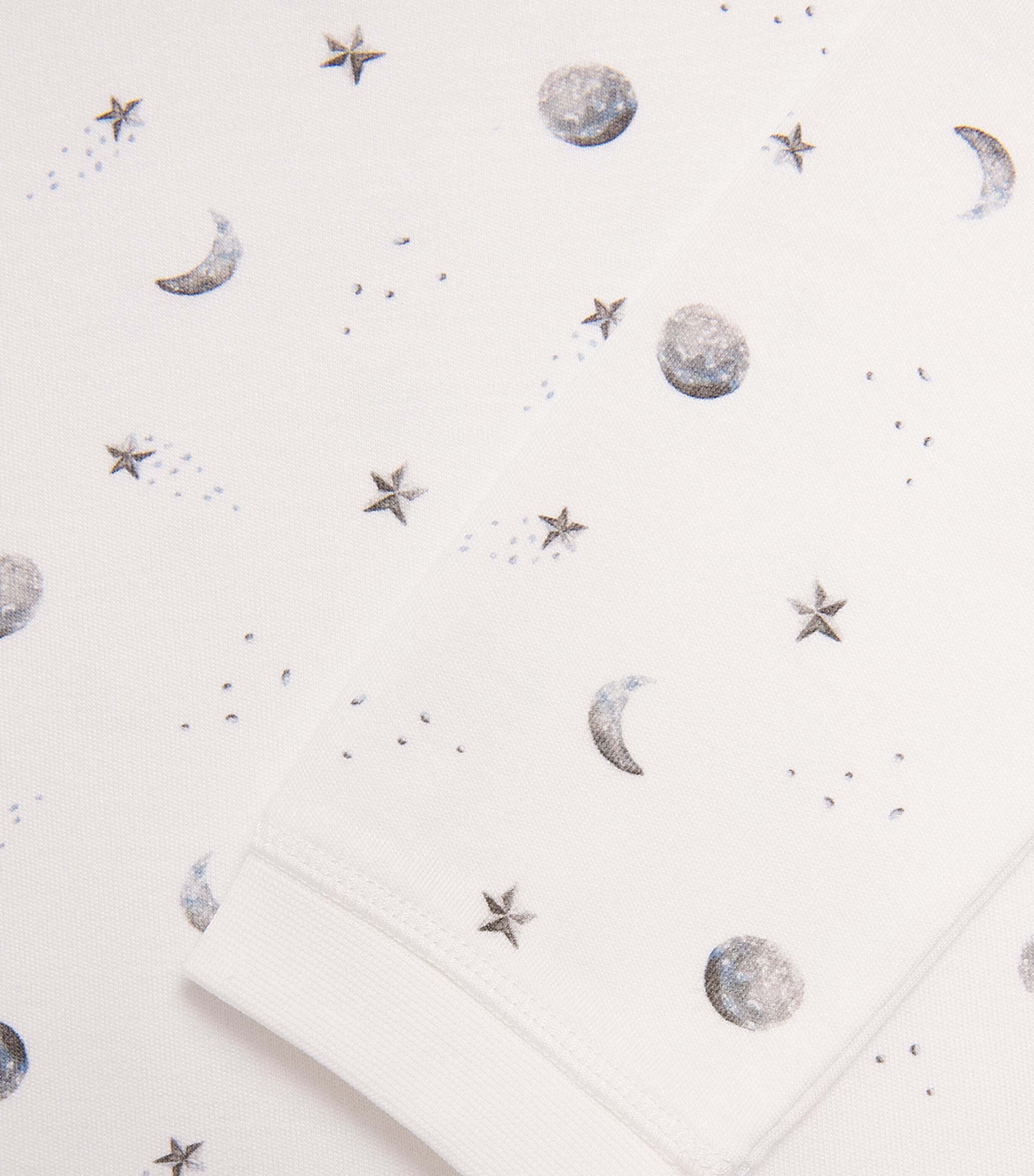 Rosa & Blue Starlit Pyjama Set (10-11 Years) Starlit Moon Image 2