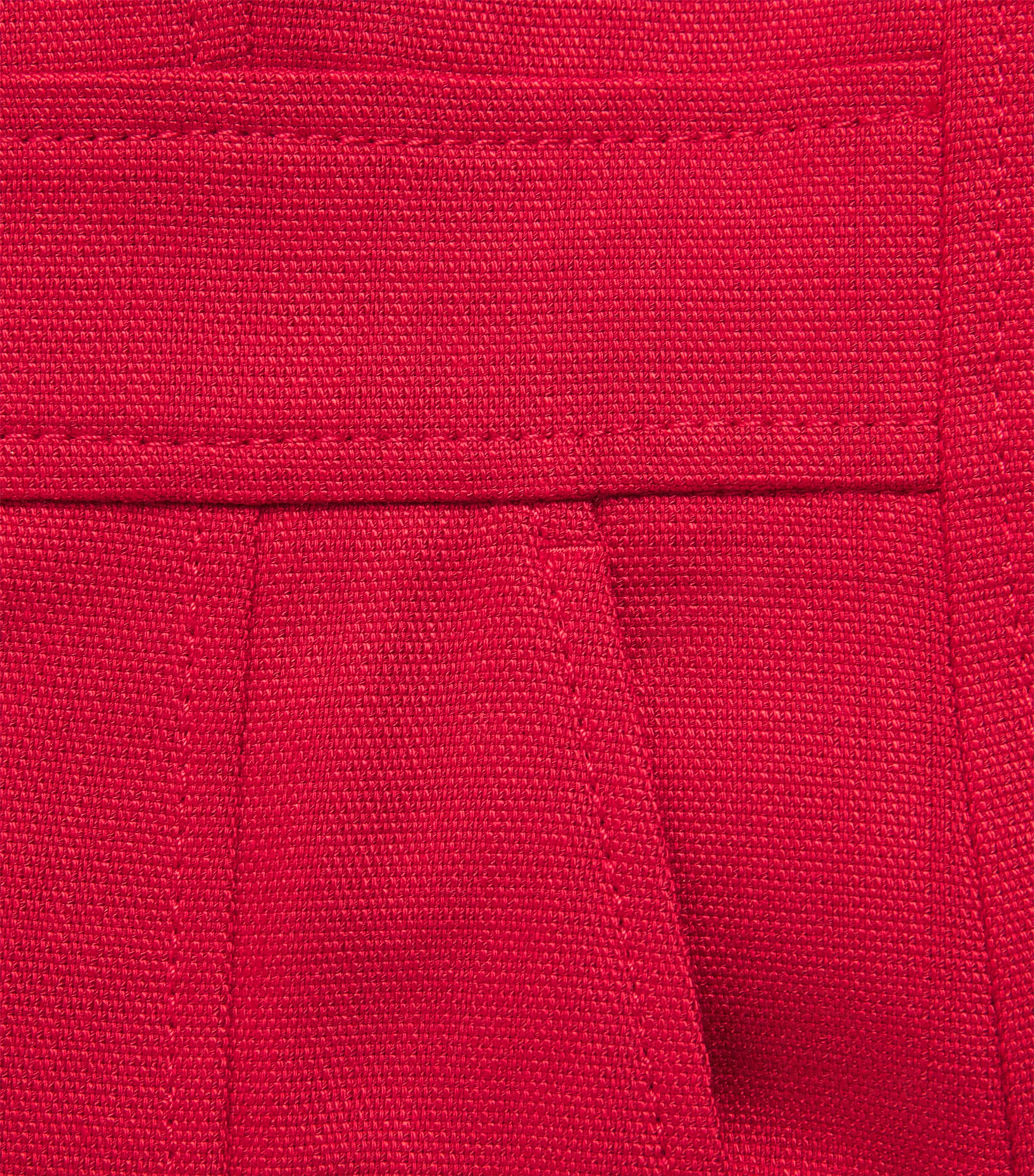 ME+EM Womens Tailored Wide-Leg Jumpsuit Ruby Red Image 6