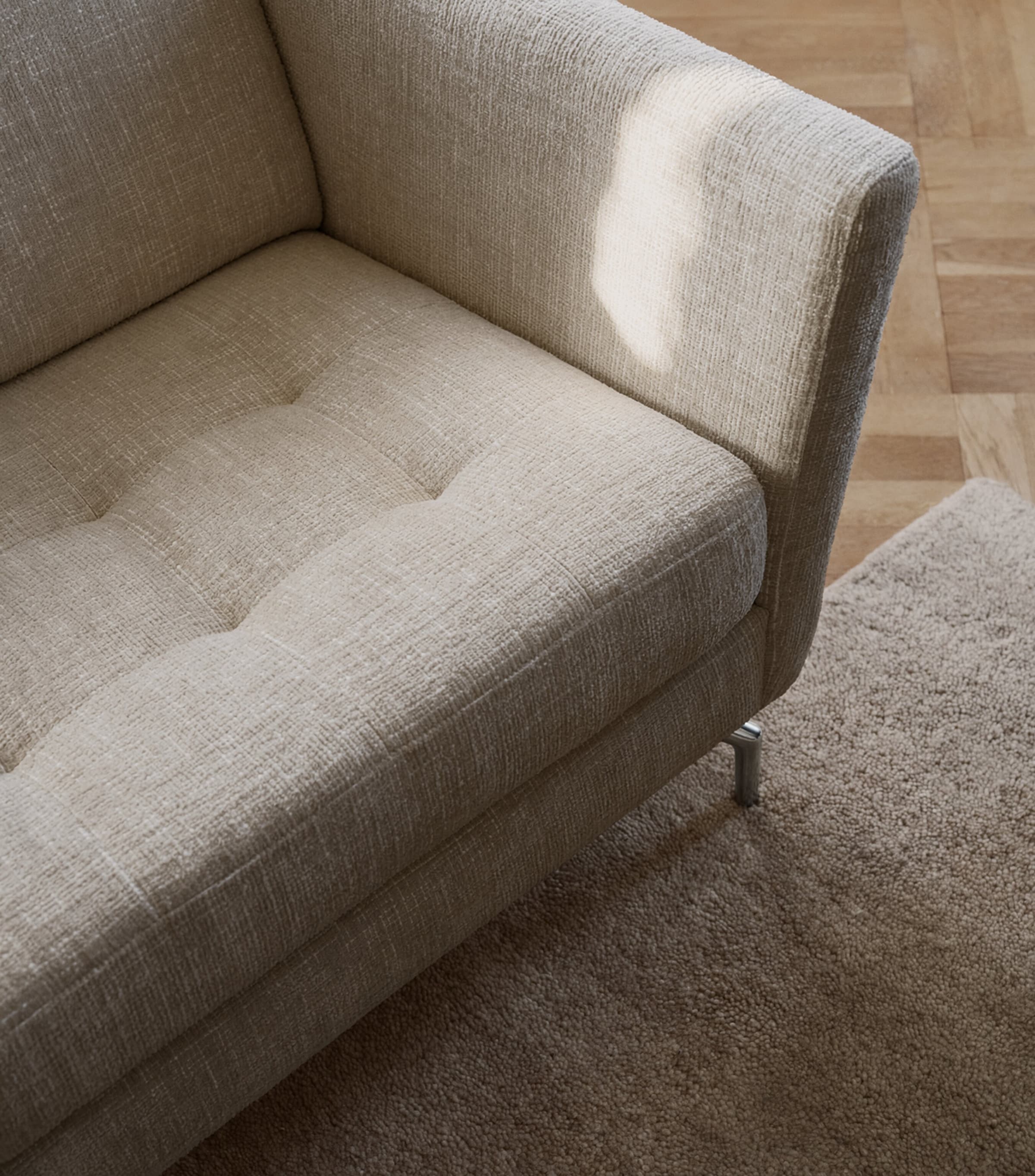 BoConcept Osaka 3-Seater Sofa Cream Image 5