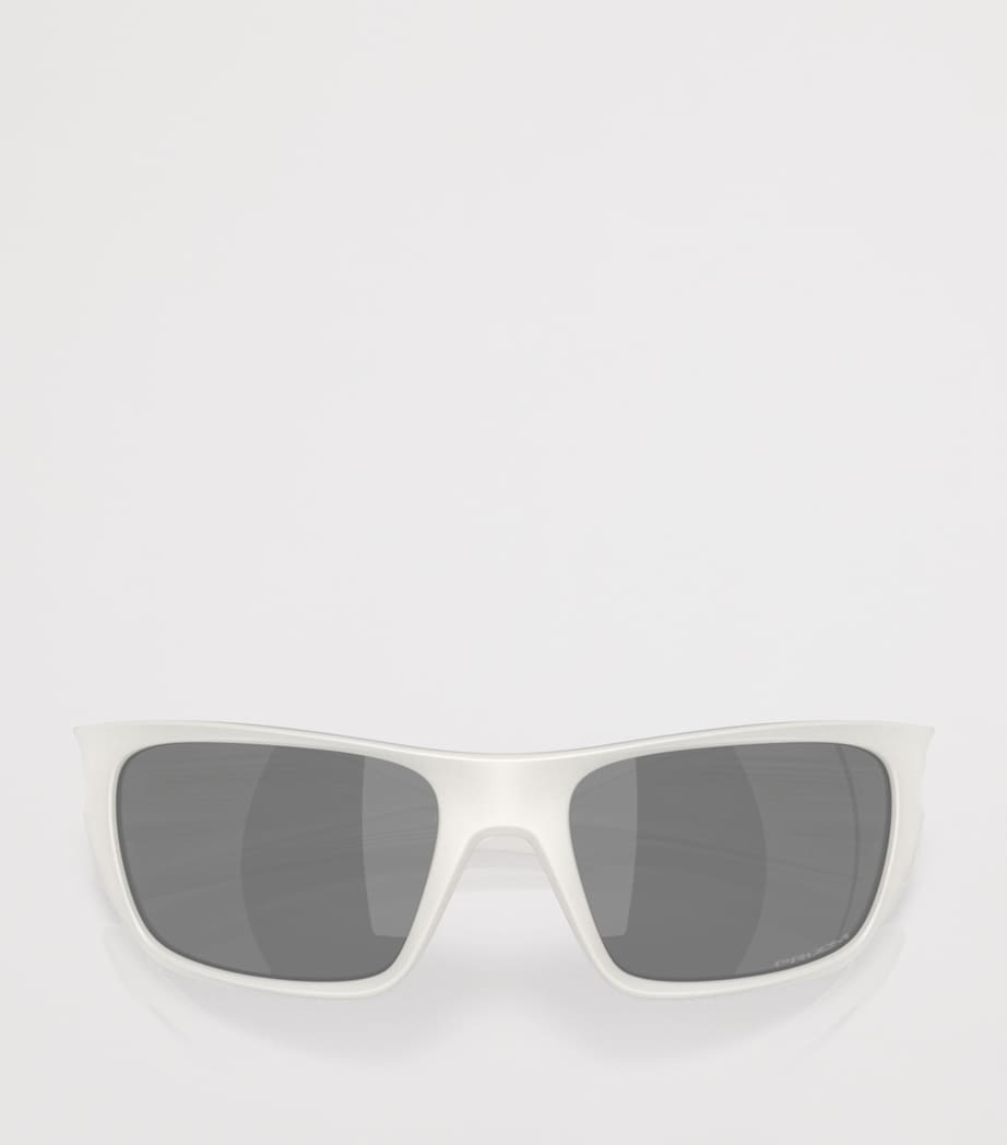 Oakley Masseter Rectangle Sunglasses White Image 6