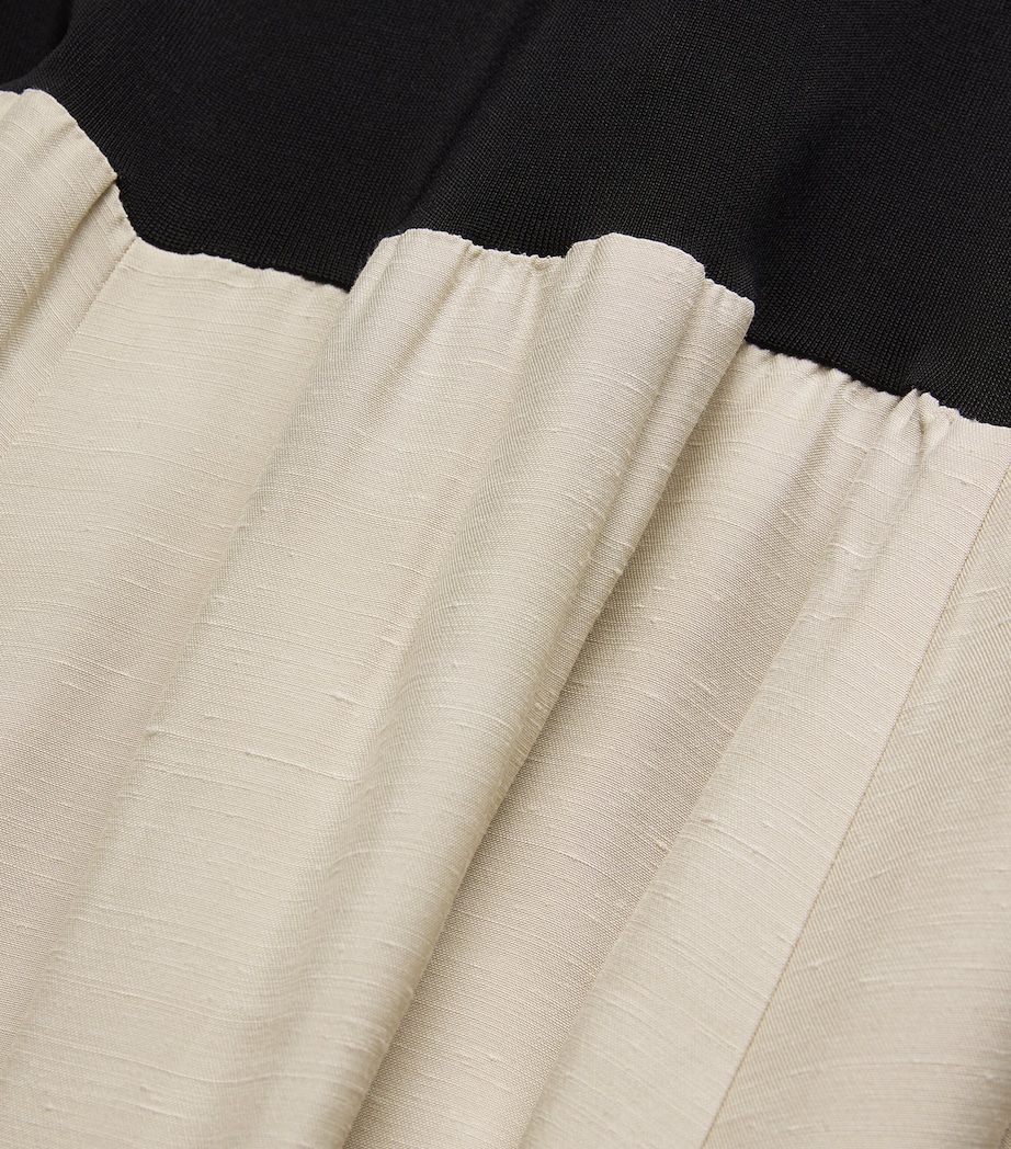 Tee Duo Maxi Dress CREMA / BLACK Image 5