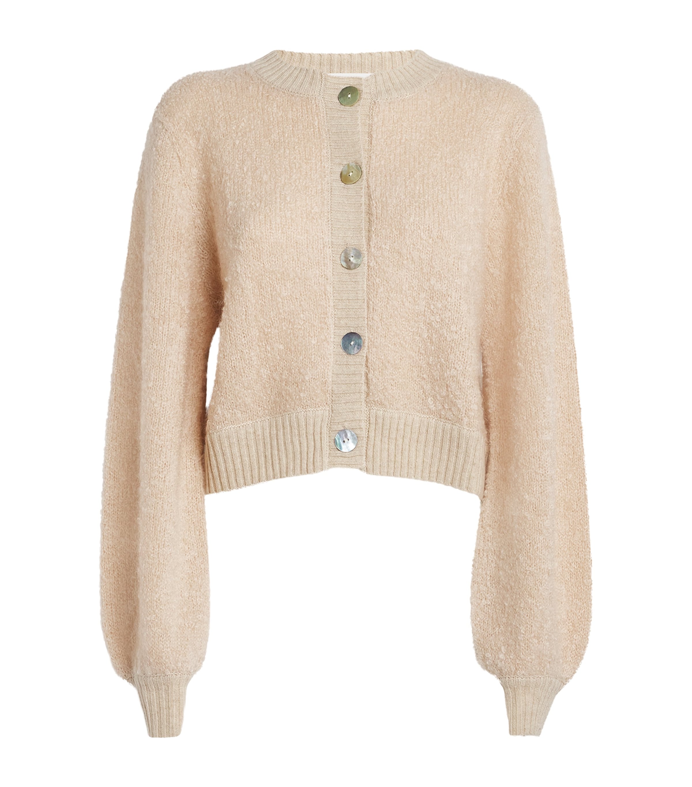 CRUSH CASHMERE MOHAIR BOUCLÉ JACKSON CARDIGAN 