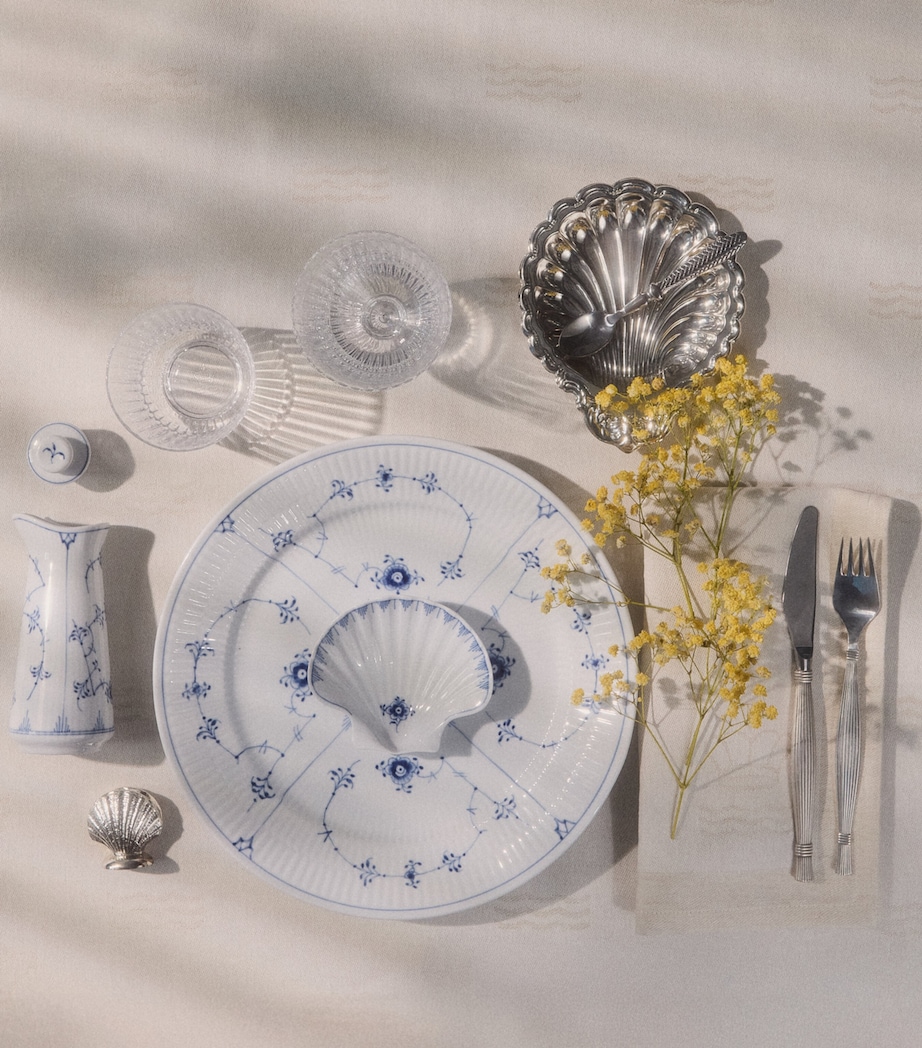 Blue Fluted Plain Jug (150ml) BLUE Image 6