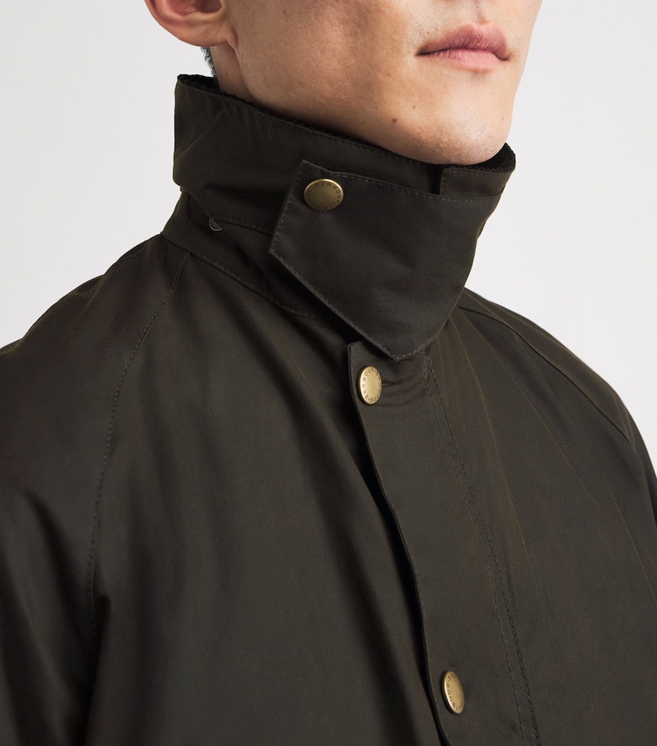 Waxed Ashby Jacket OLIVE Image 3