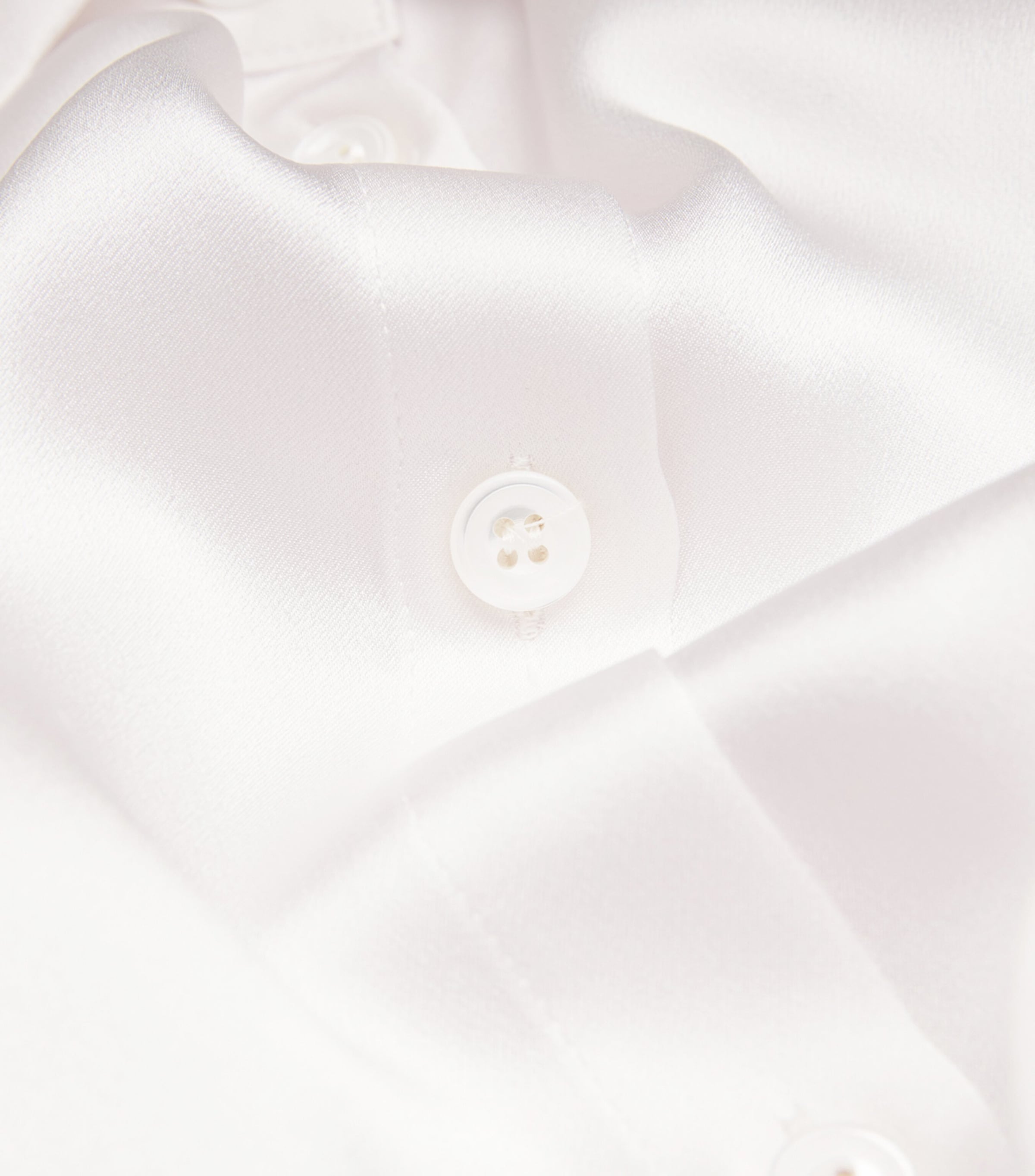 Eleventy Womens Silk Short-Sleeve Shirt Bianco Image 5
