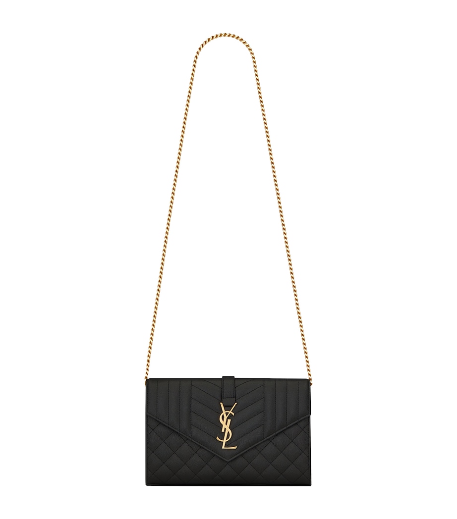 Monogram Saint Laurent Mix Matelassé Chain Wallet 1000 Image 1