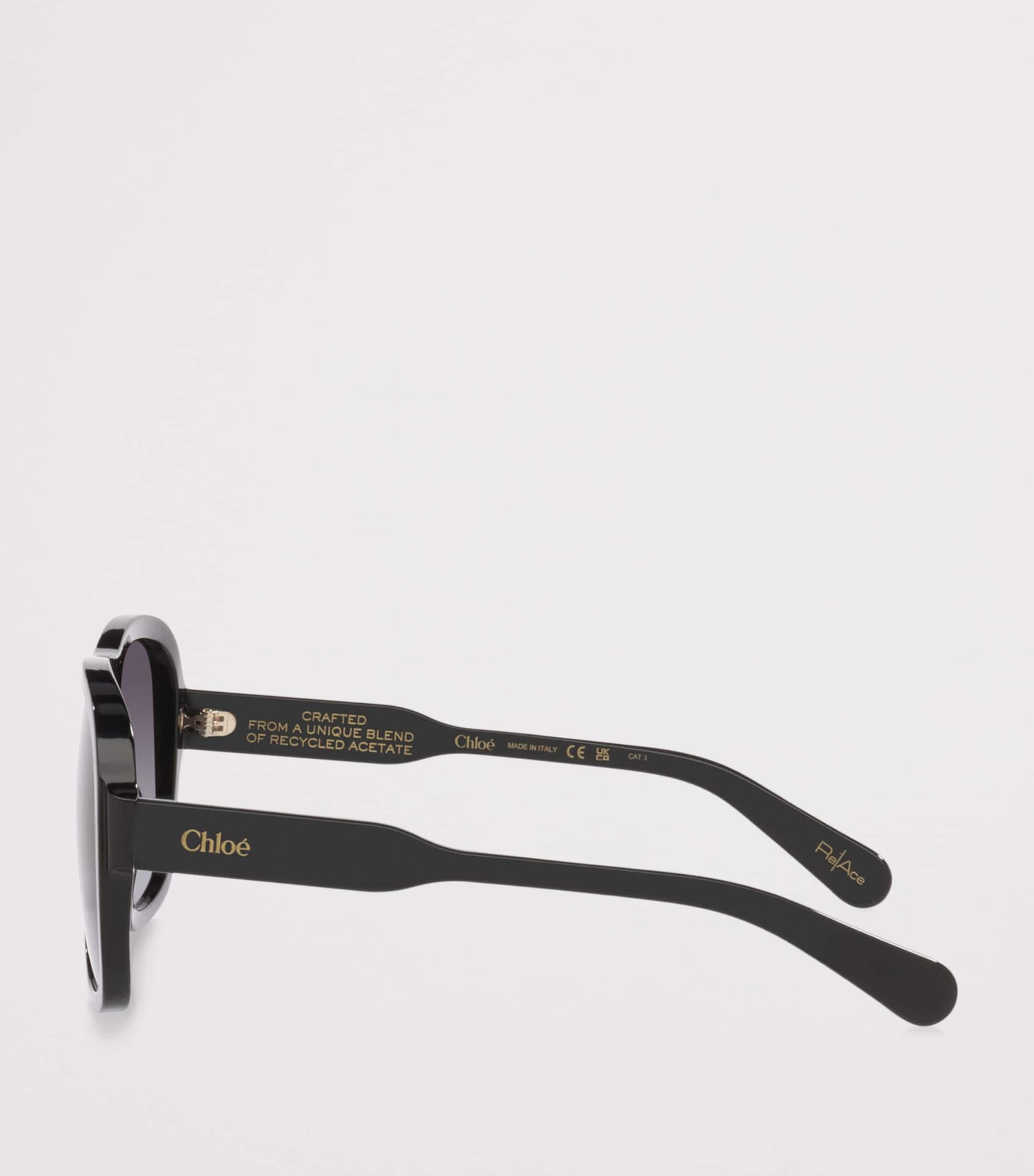 Chloé Acetate CH0331S Sunglasses Black Image 3