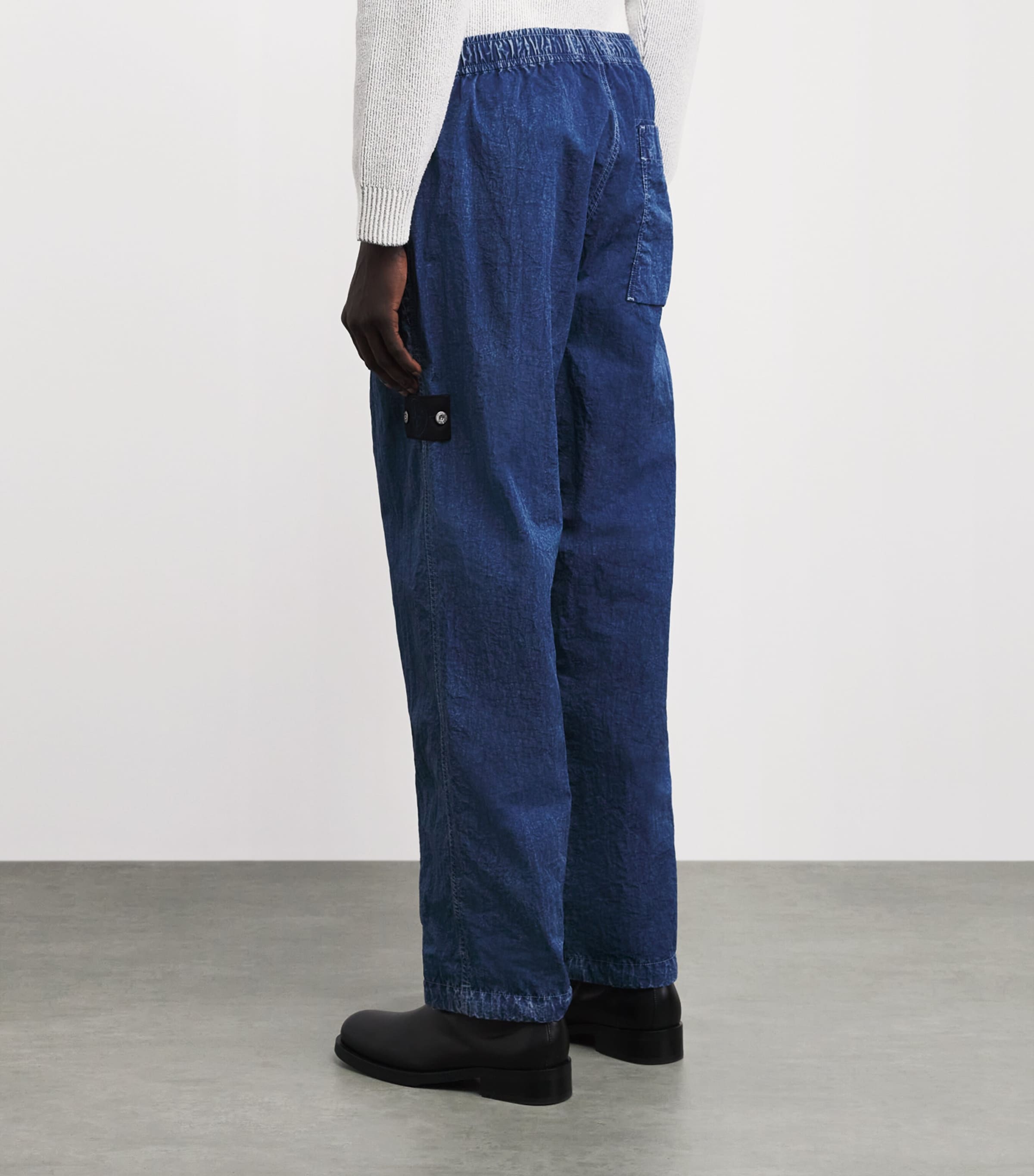 Stone Island Mens Hollow Fibre Fatigue Trousers Image 5