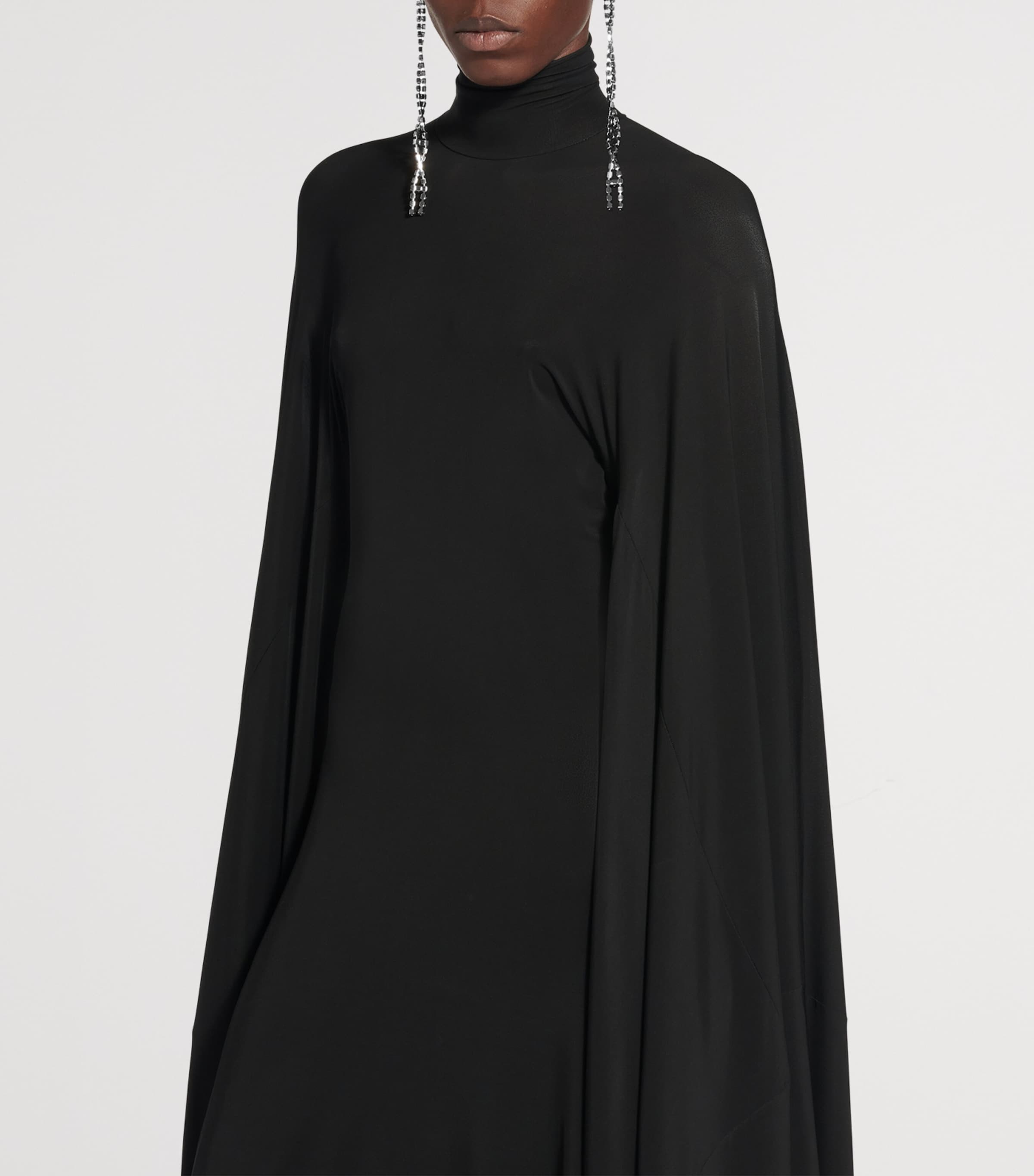 Cape-Sleeve Maxi Dress 1000 Image 6