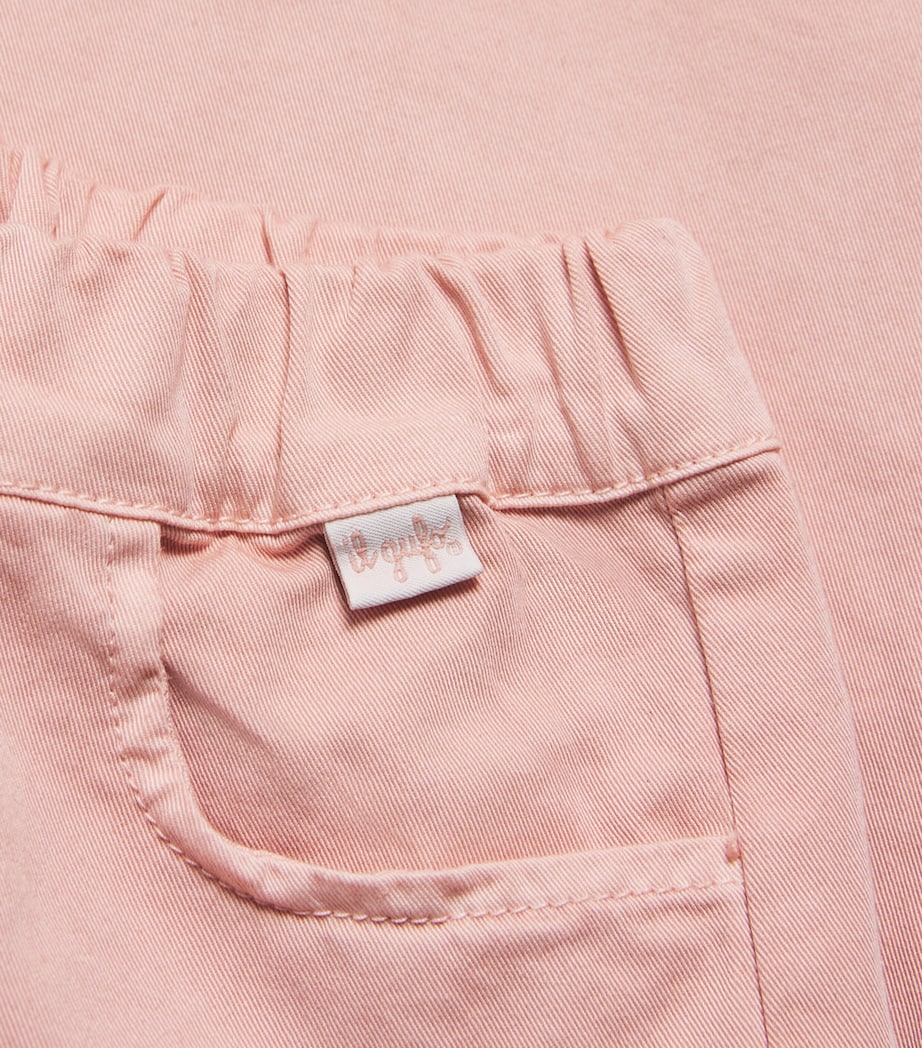 Cotton Elasticated Trousers (6-36 Months) 320 PINK Image 3