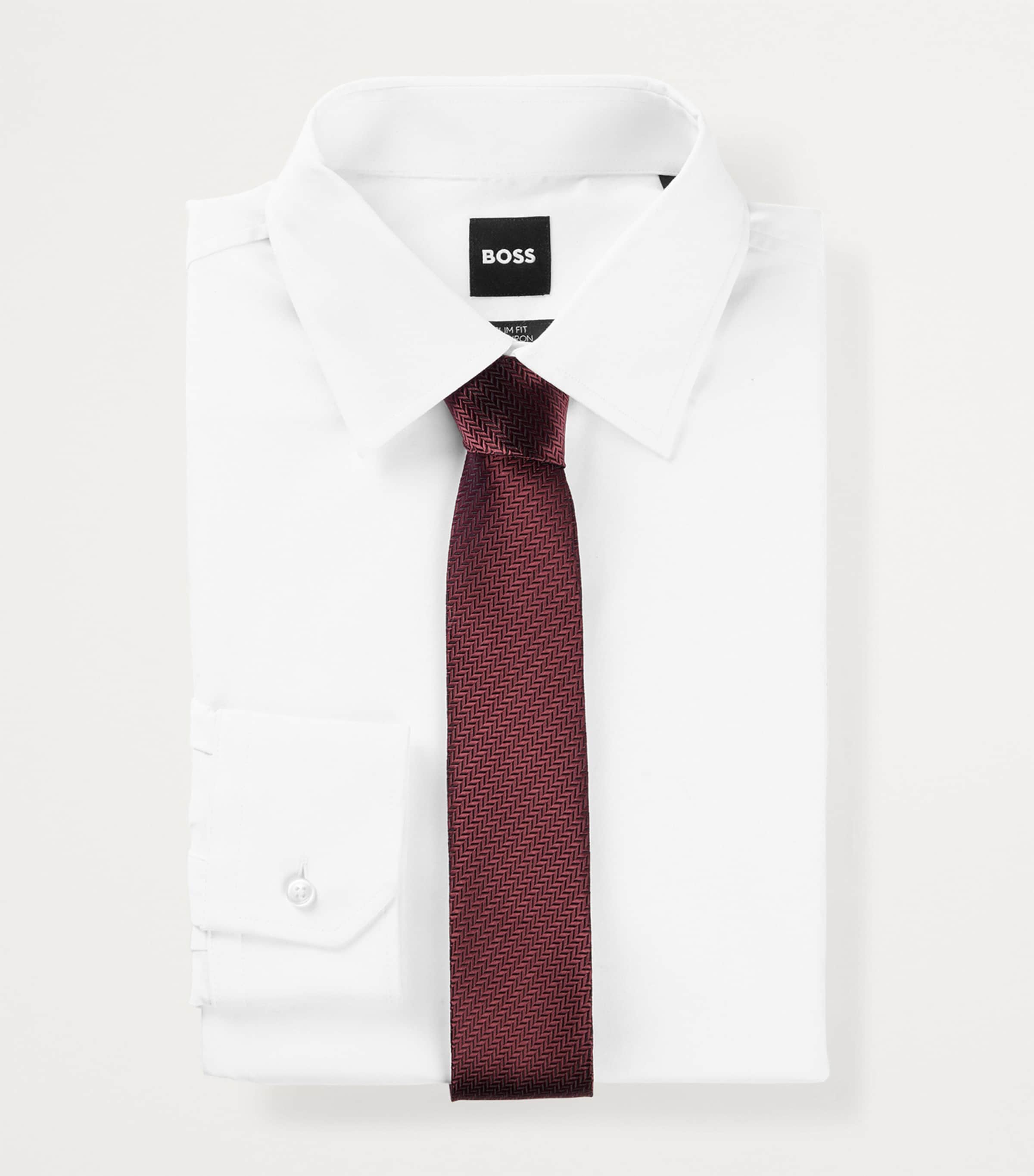 Italian Silk Chevron Tie 505 Image 3