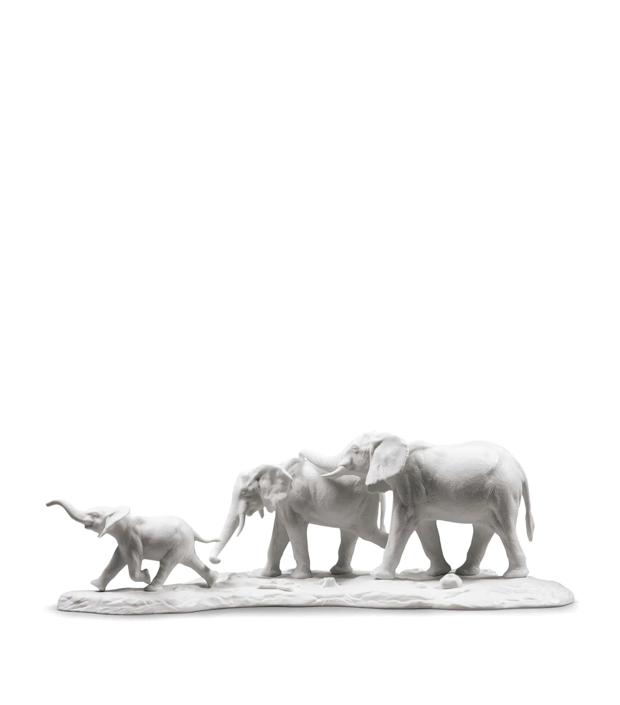 Porcelain African Savannah Sculpture MULTICOLOR Image 2