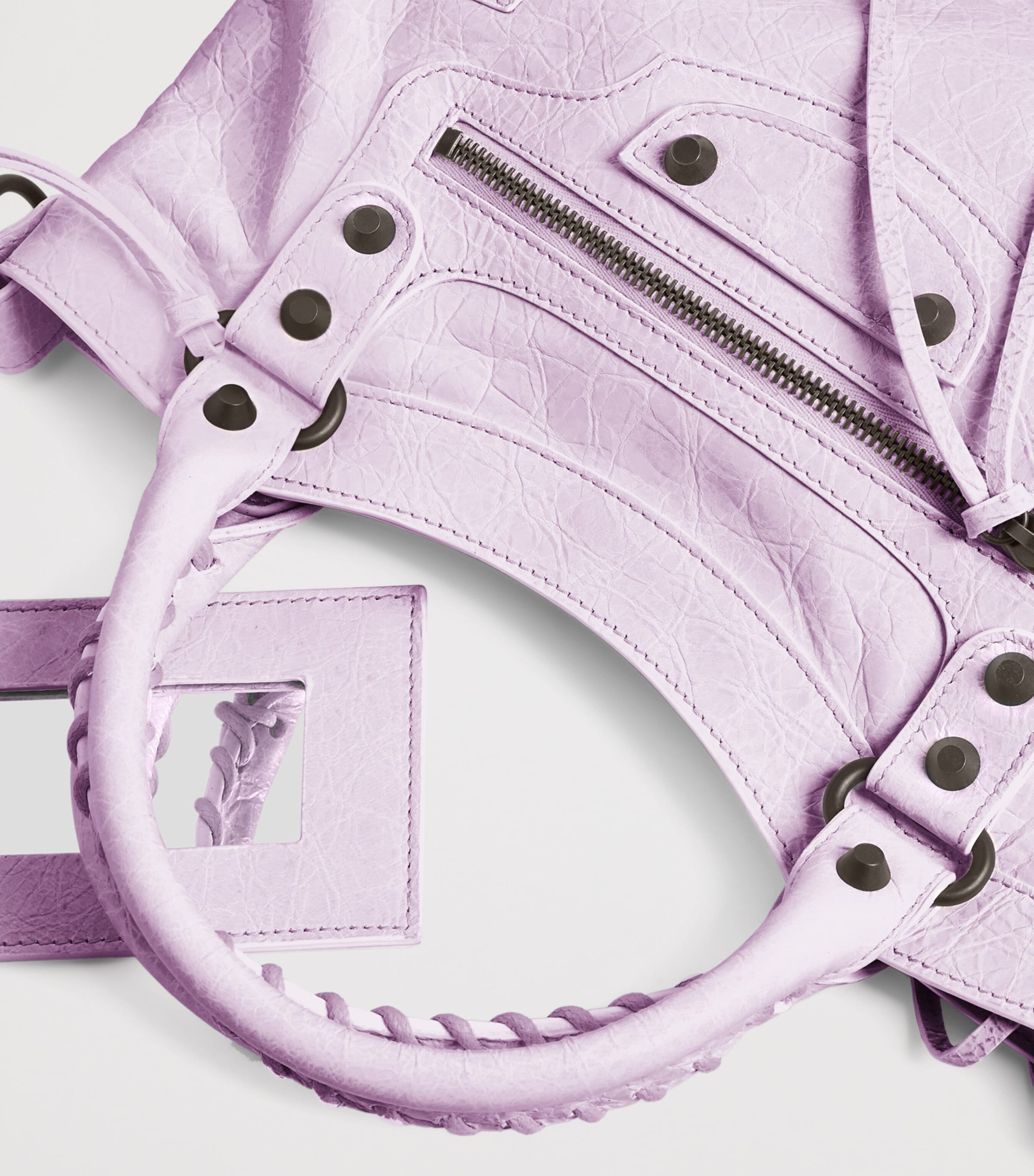 Balenciaga Purple Le City First Top-Handle Bag | Harrods US