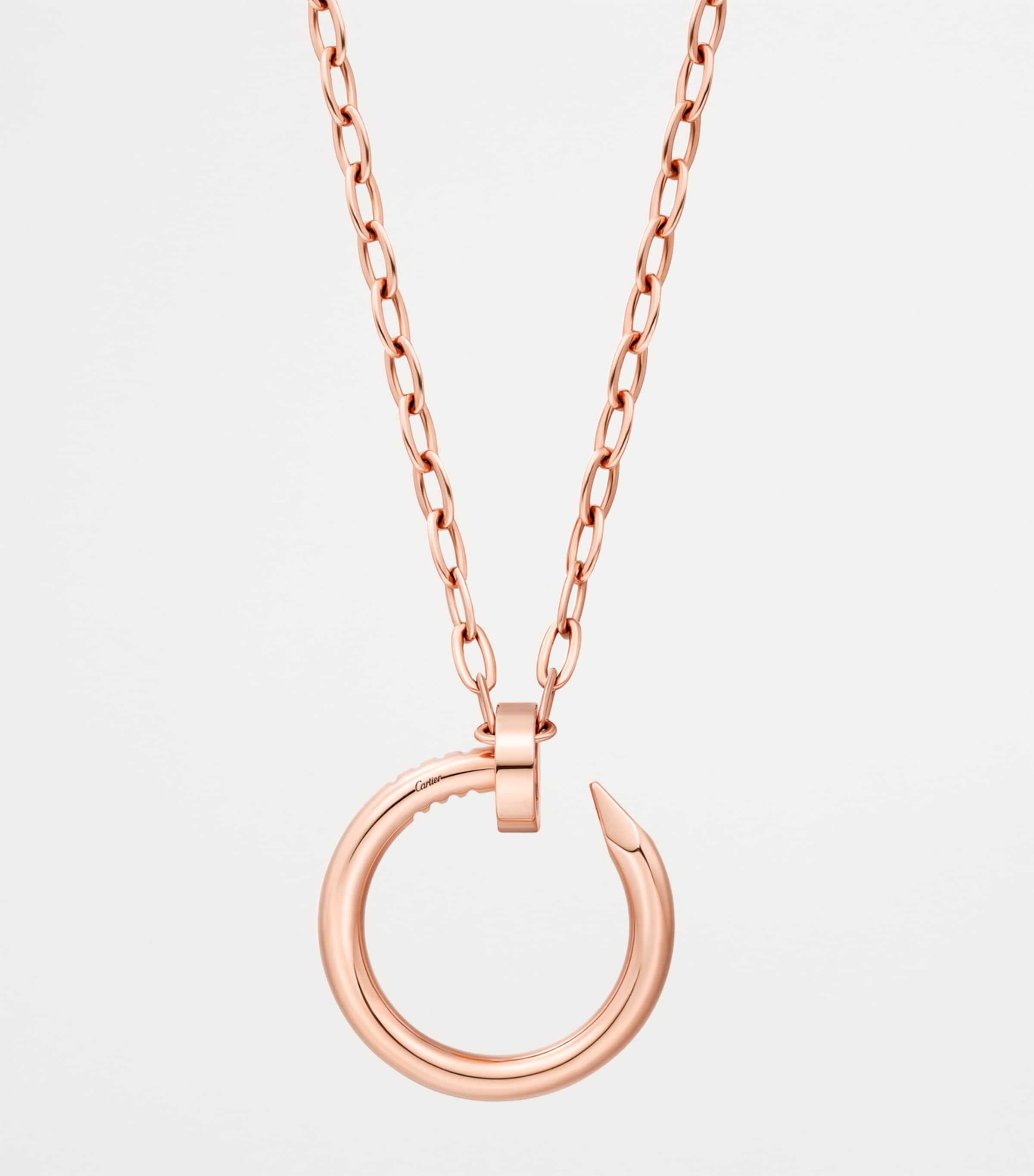Extra-Large Rose Gold Juste un Clou Necklace ROSE GOLD Image 2