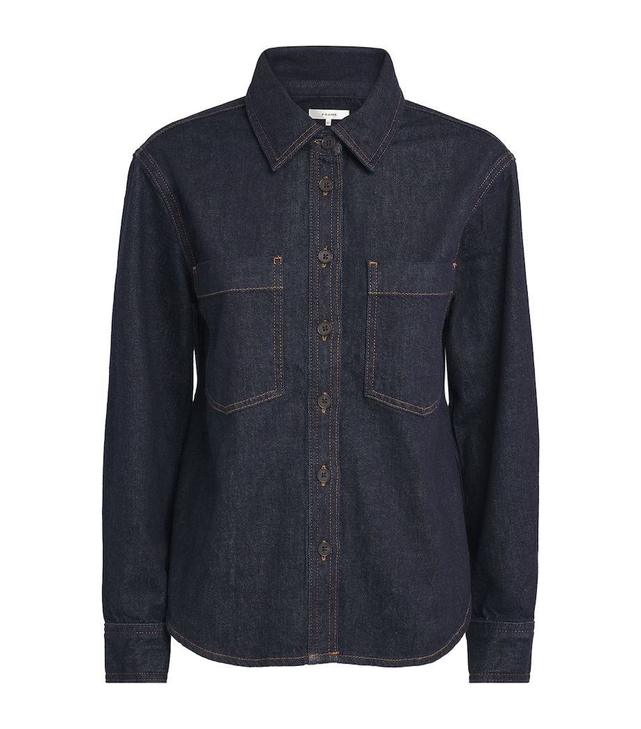 The Polished Denim Shirt RINSE Image 1