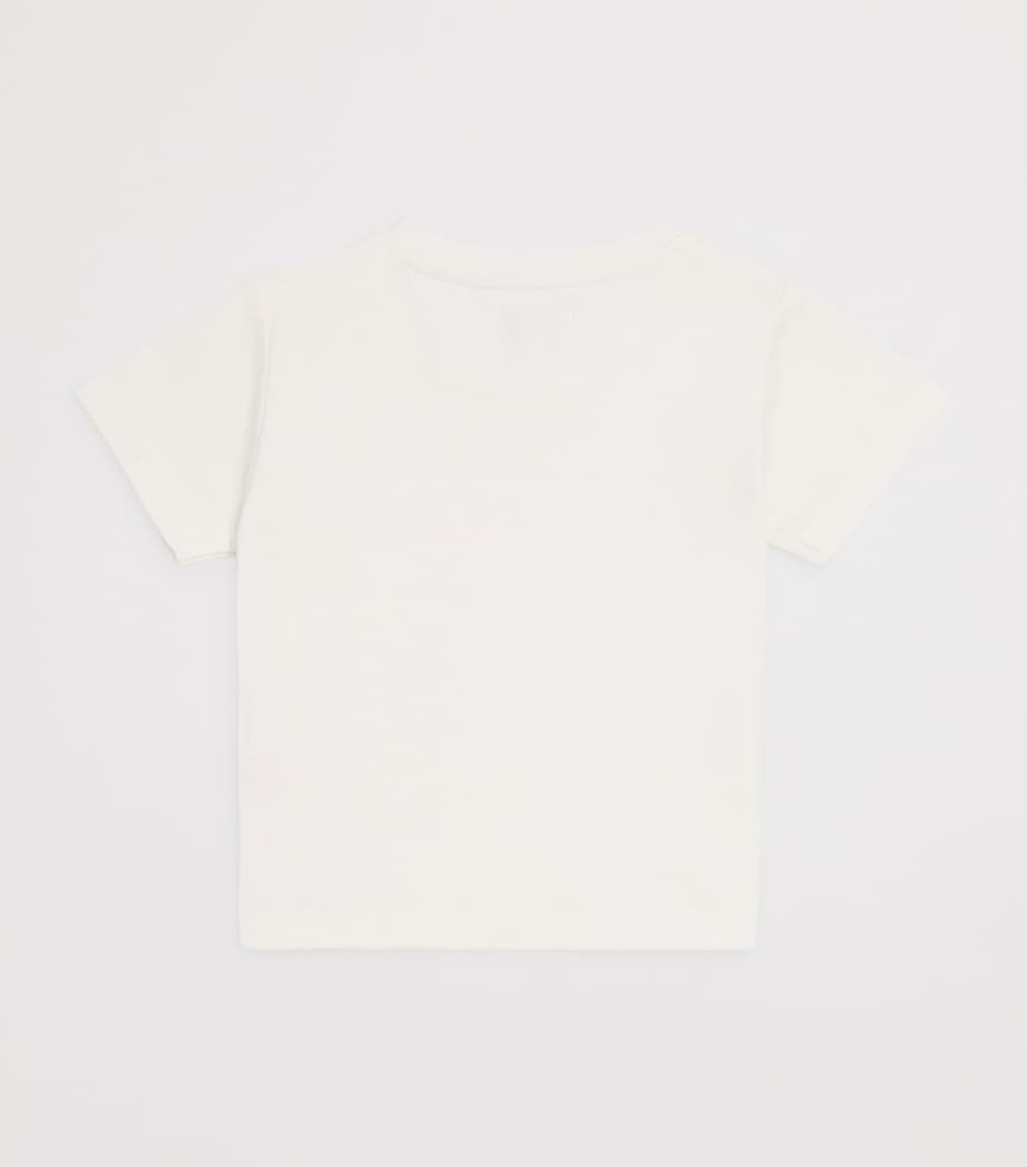 Cotton Logo T-Shirt (0-18 Monhs) IVORY Image 2