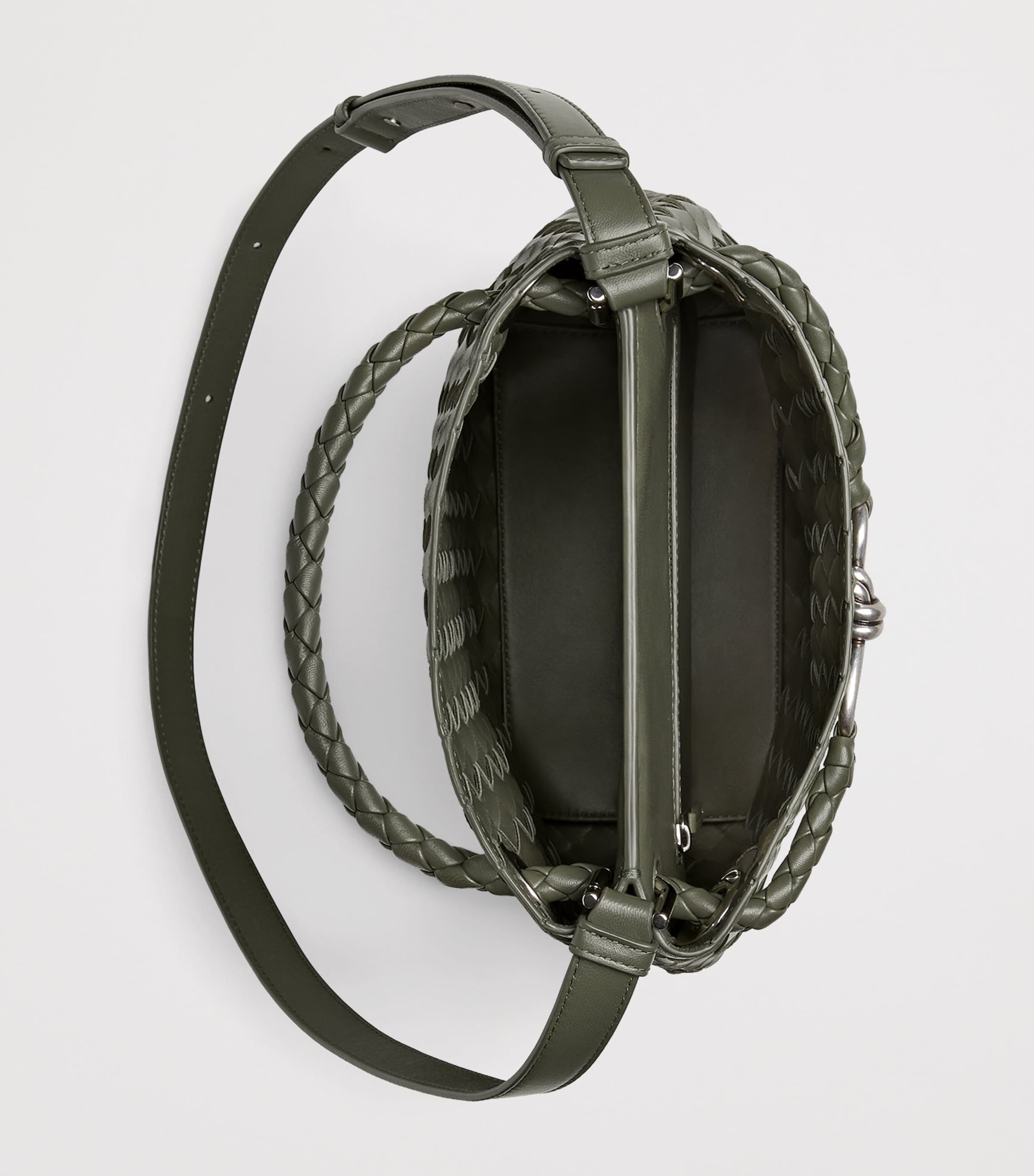 Small Leather Andiamo Bucket Bag 3297 Image 3