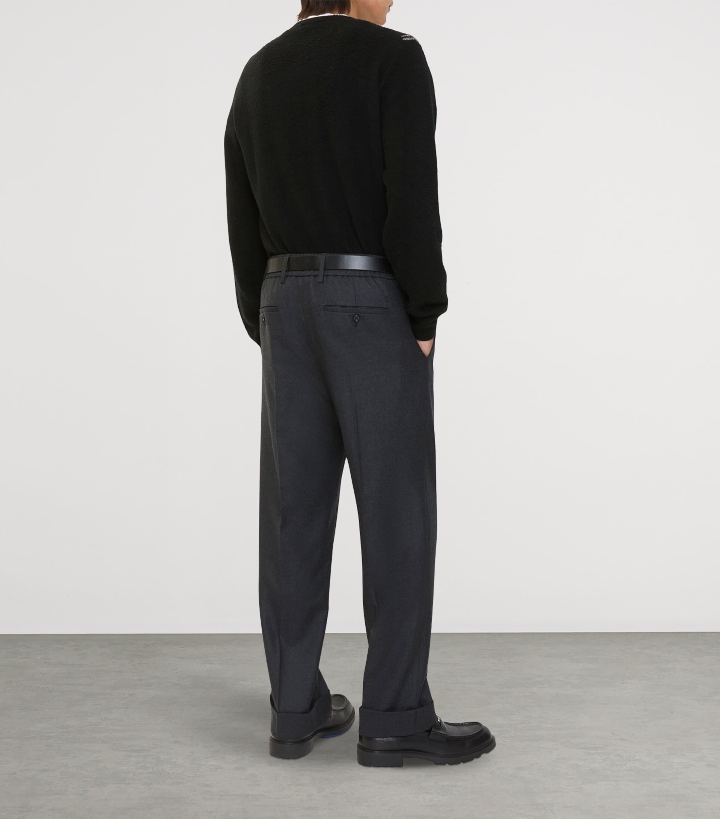 Wool Twill Tailored Trousers BRISK Image 3