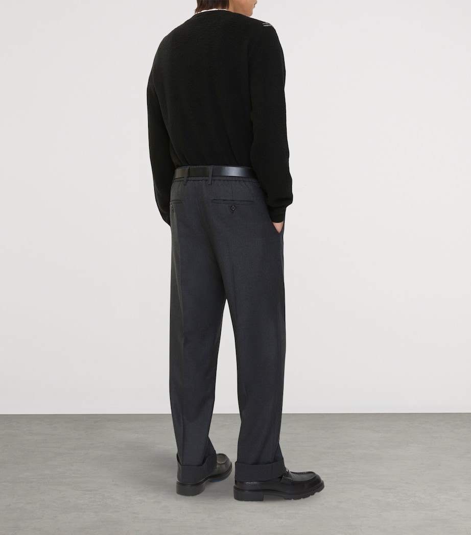 Wool Twill Tailored Trousers BRISK Image 3