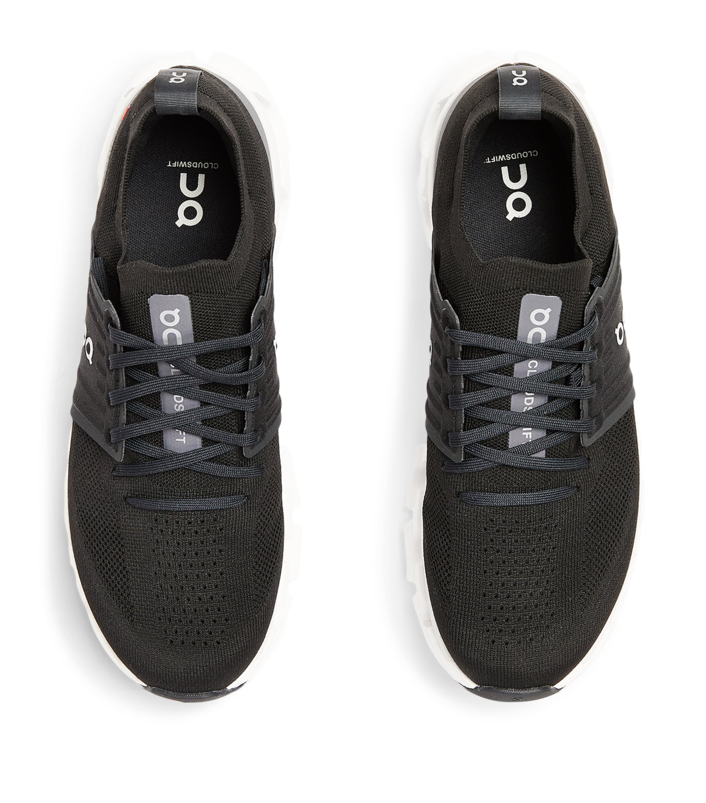 Cloudswift 3 Trainers ALL BLACK Image 2