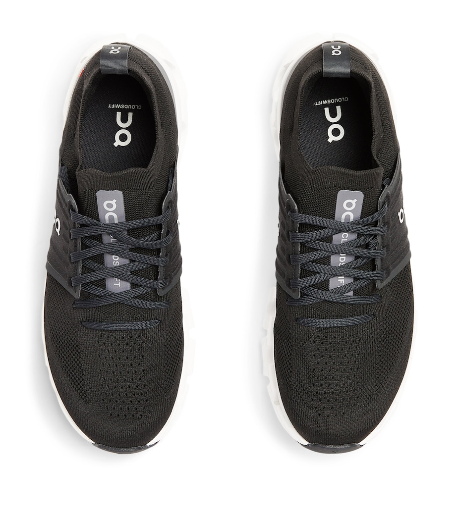Cloudswift 3 Trainers ALL BLACK Image 2
