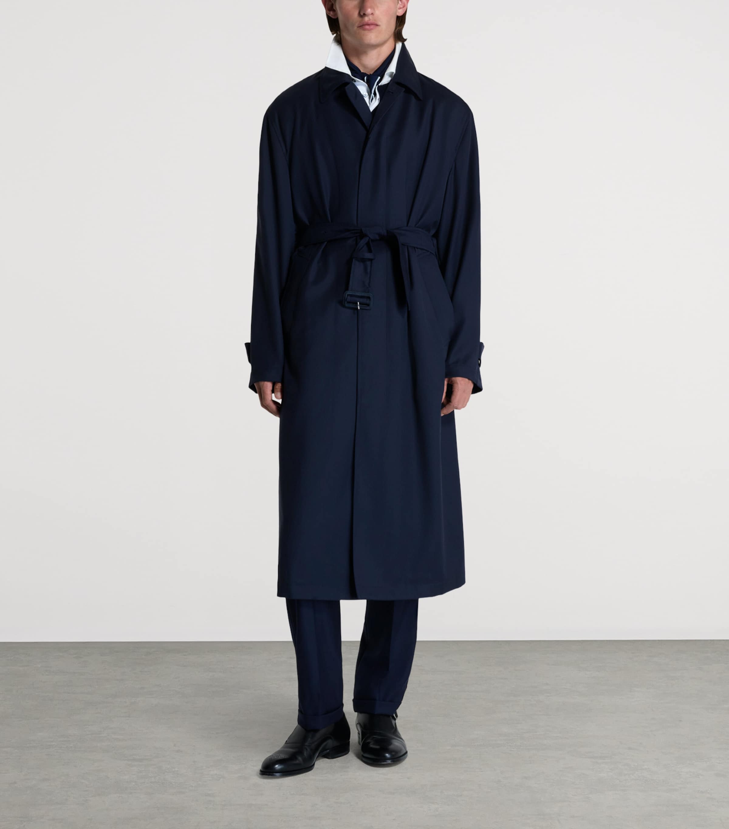 Wool Peacoat 416HOUSE NAVY Image 2