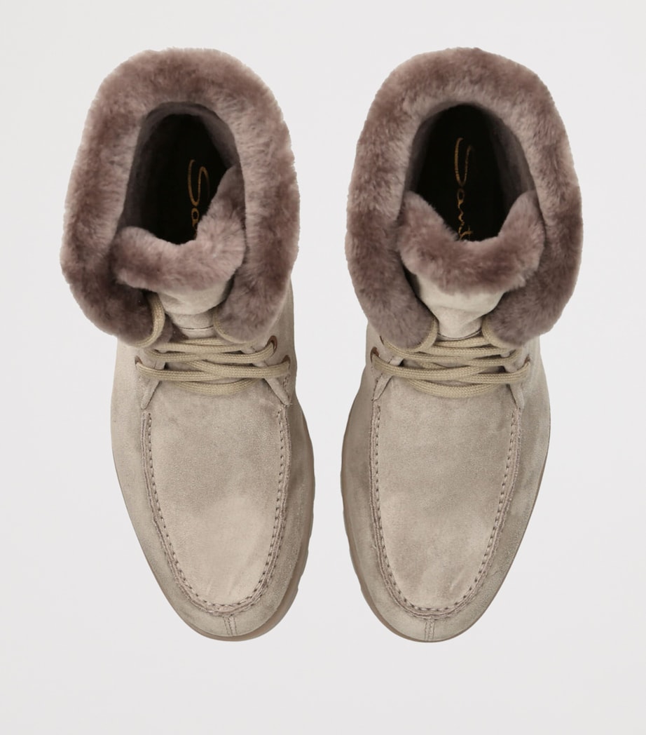 Suede Detroit Boots GREY Image 4