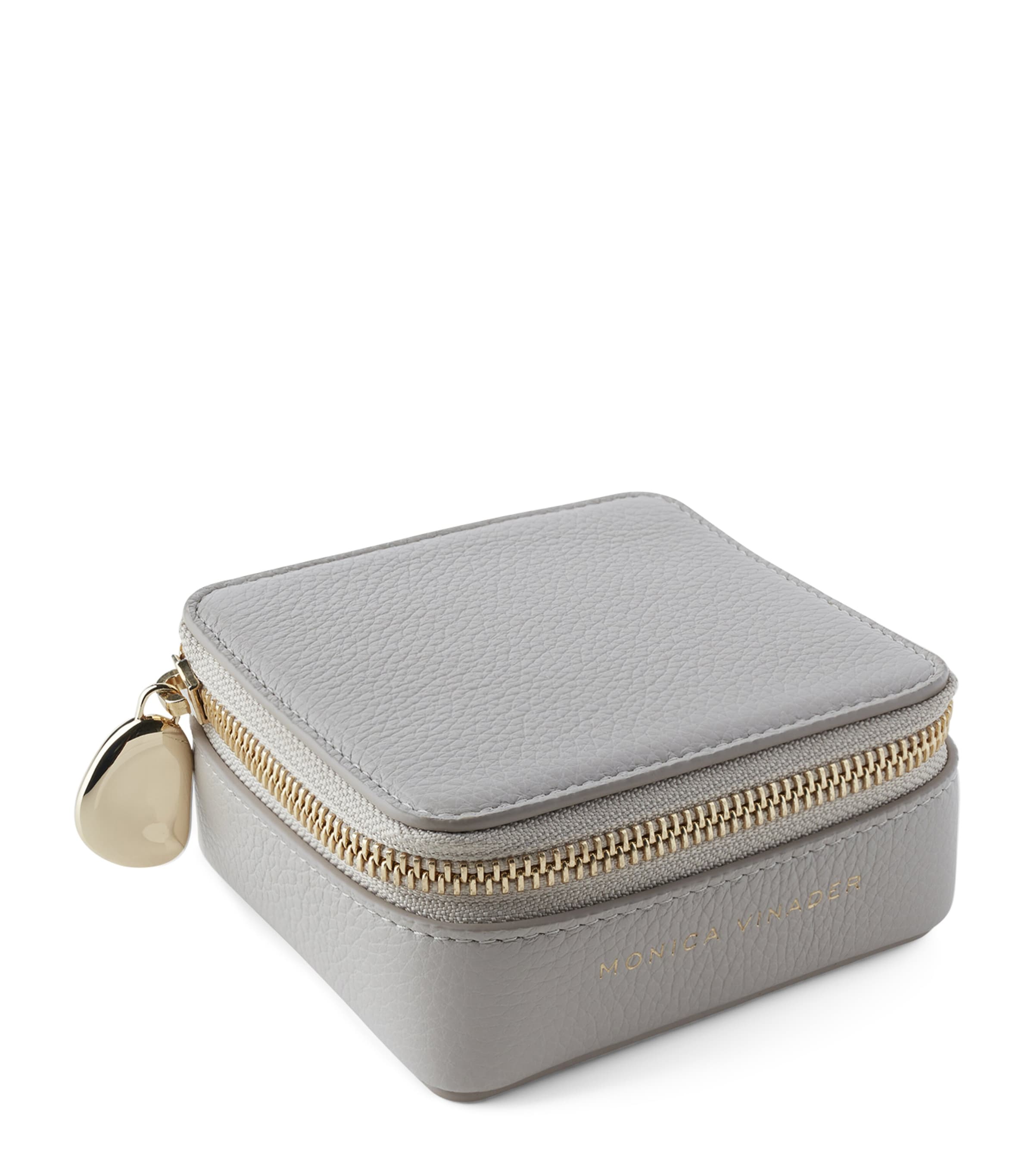 Monica Vinader Leather Jewellery Box Leather Image 1