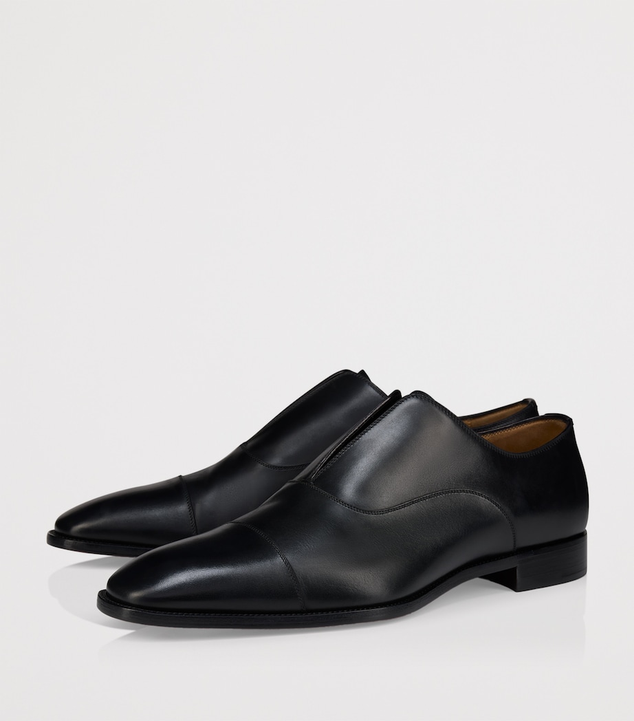 Alpha Male Calfskin Oxford Shoes BK01 Image 3